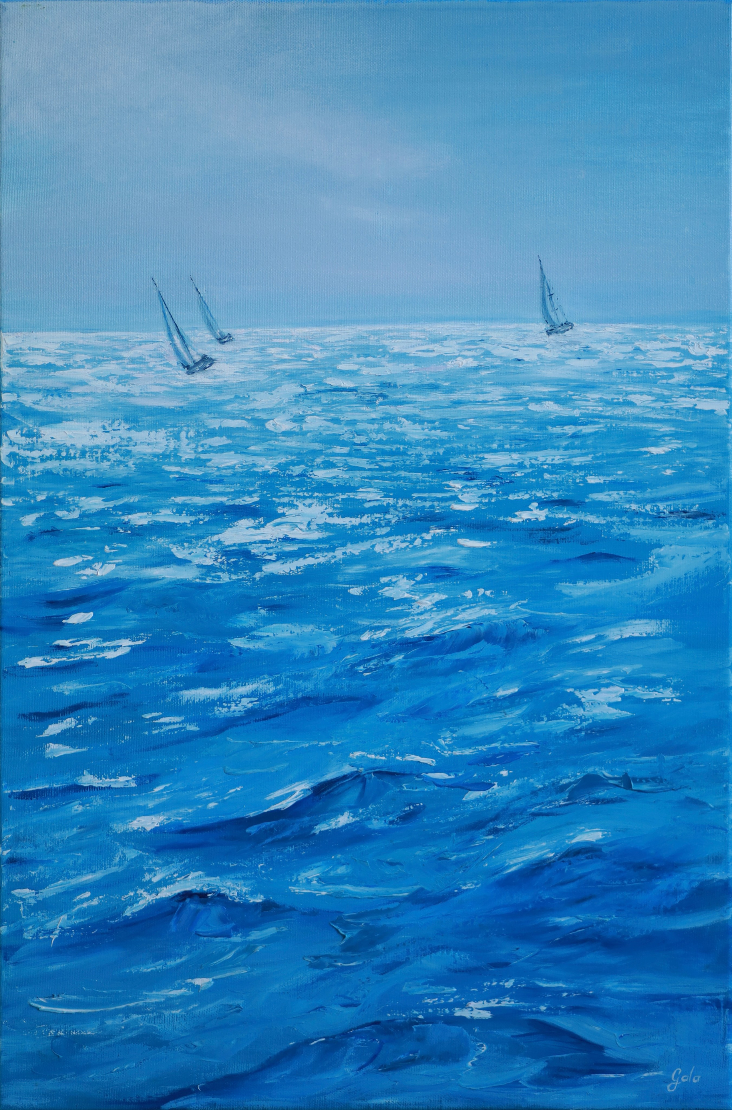 OCEÁN A SLUNCE. GALA художник из г. Харьков в Чехии