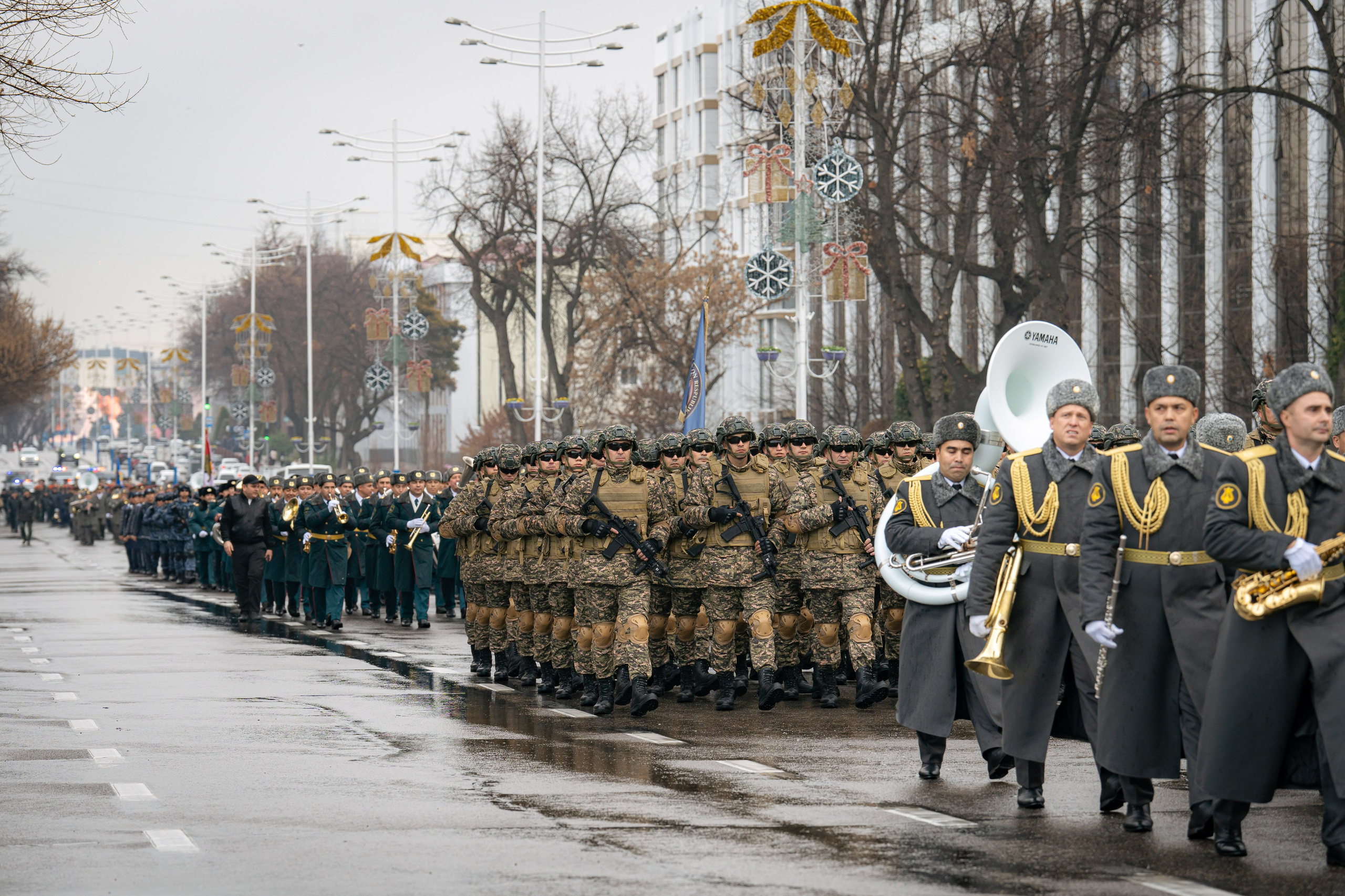 В Ташкенте прошел парад ко Дню защитников Родины. Георгий Намазов | Фотограф в Ташкенте