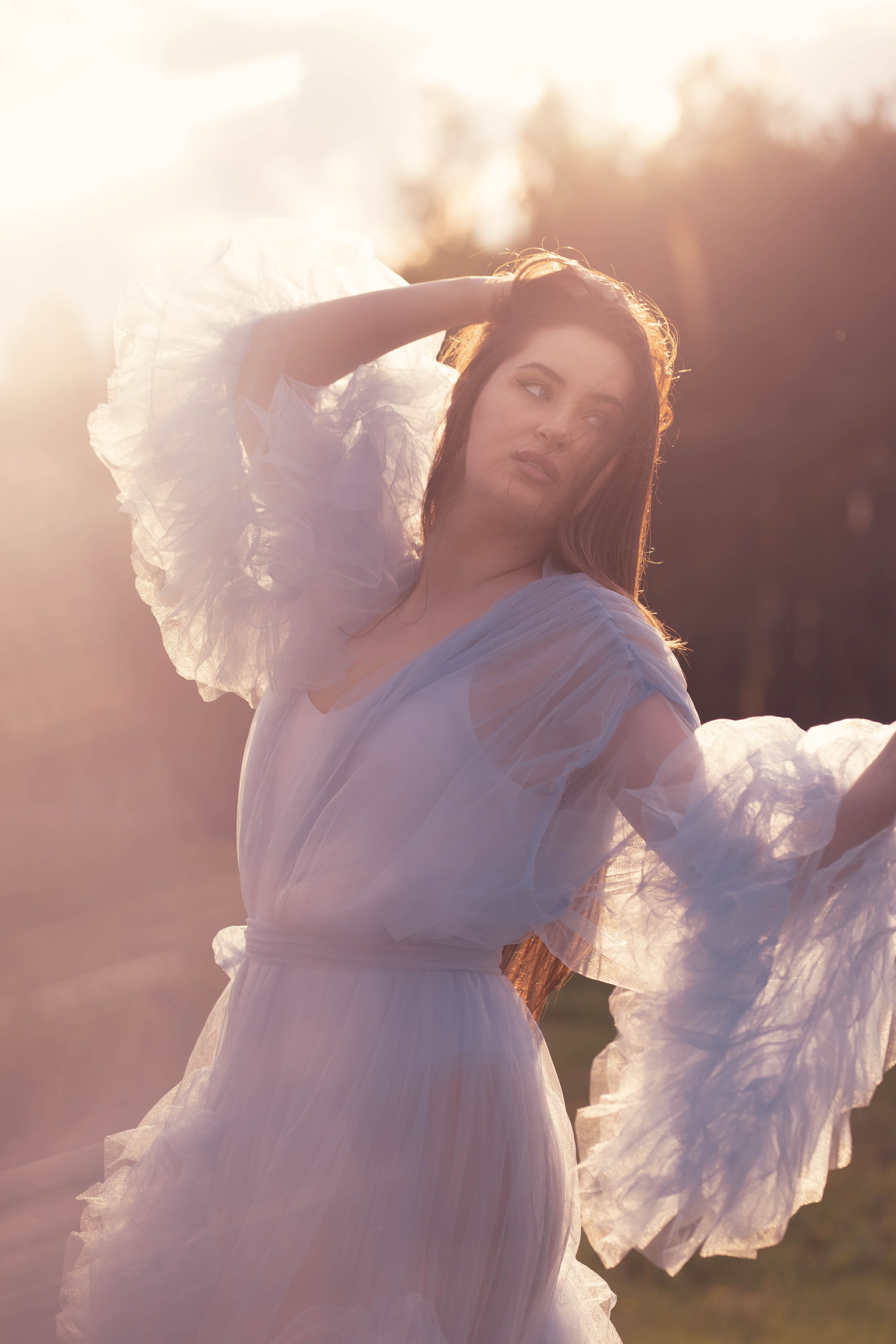 Saulėlydis su Dominika. Fotografija — Olga Bojarin