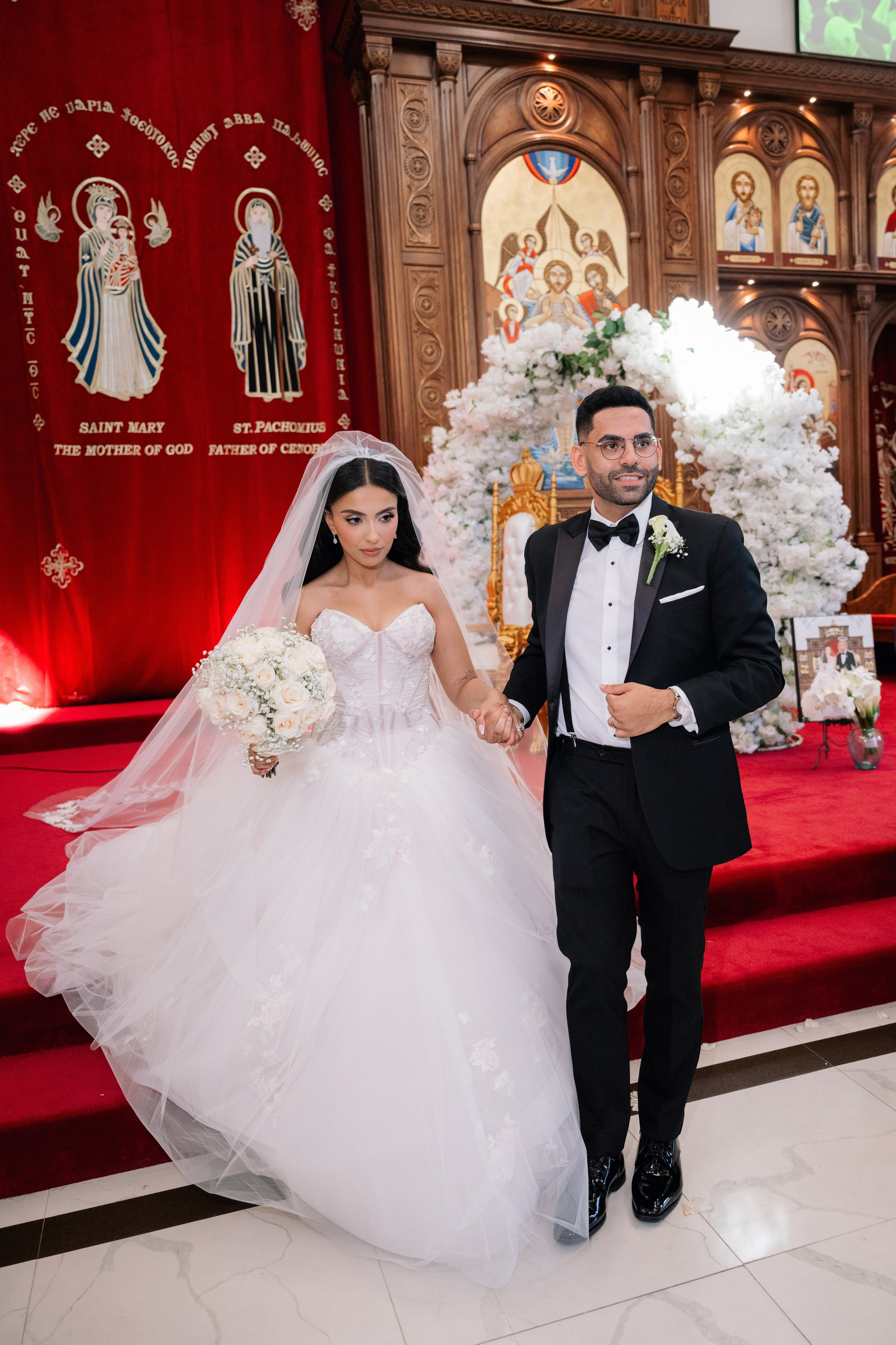 Kermina and Mark at The Palace at Somerset Park | Traditional Coptic Wedding in New Jersey