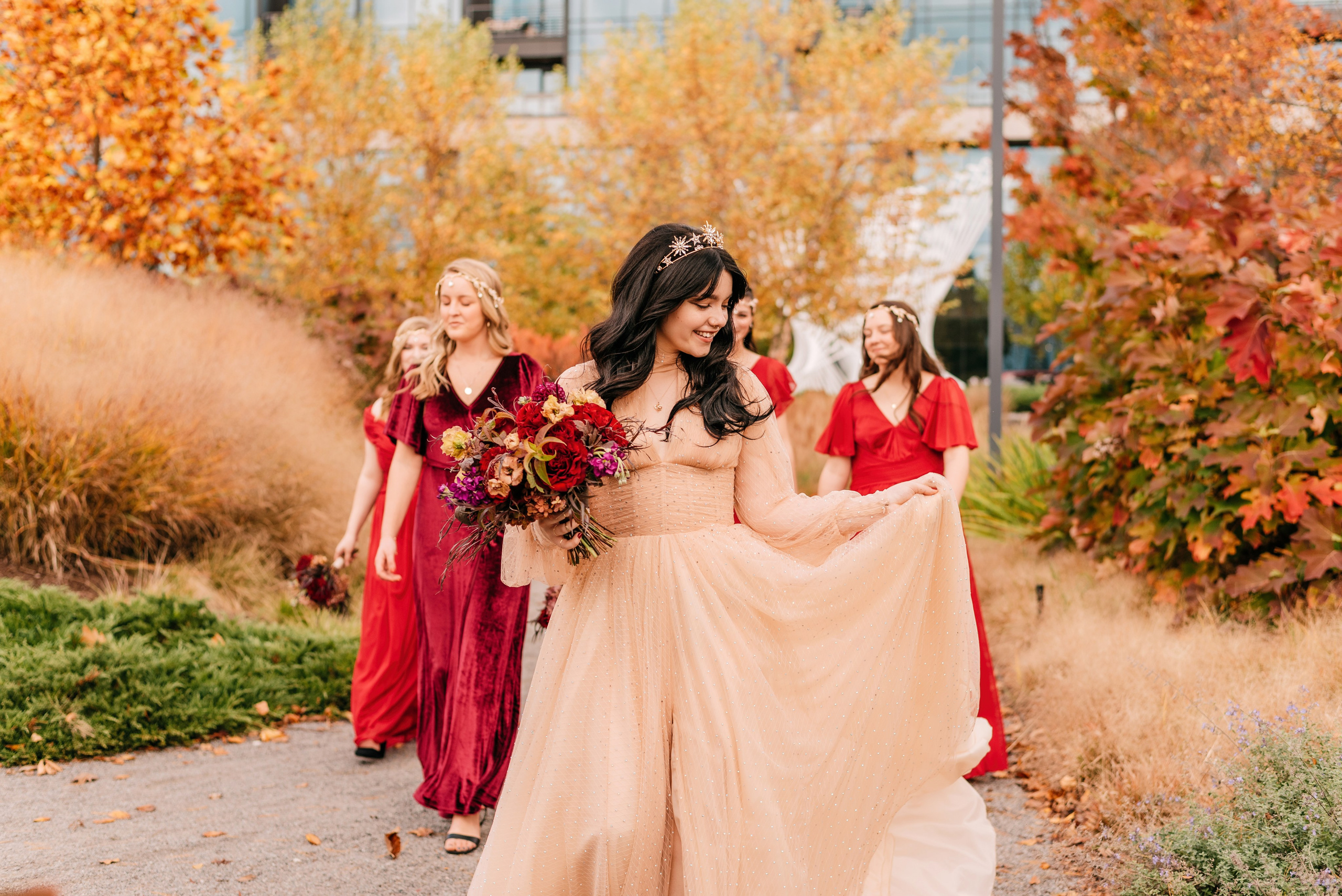 Bold & Dramatic Wedding at The Paper Mill on The Landing | Fort Wayne Wedding Photographer. Alexandria Danielle Photography | Fort Wayne & Indianapolis Wedding Photographer