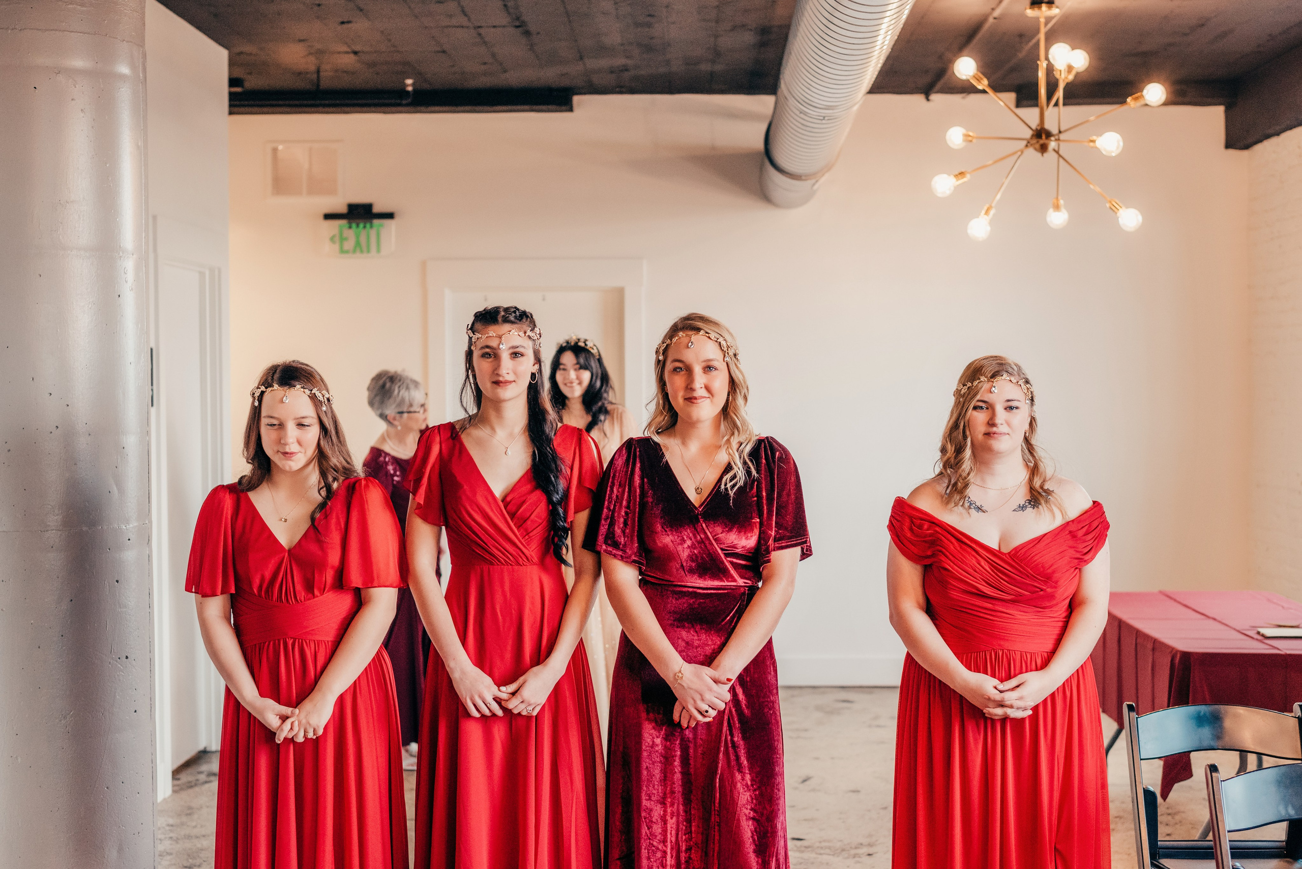 Bold & Dramatic Wedding at The Paper Mill on The Landing | Fort Wayne Wedding Photographer. Alexandria Danielle Photography | Fort Wayne & Indianapolis Wedding Photographer