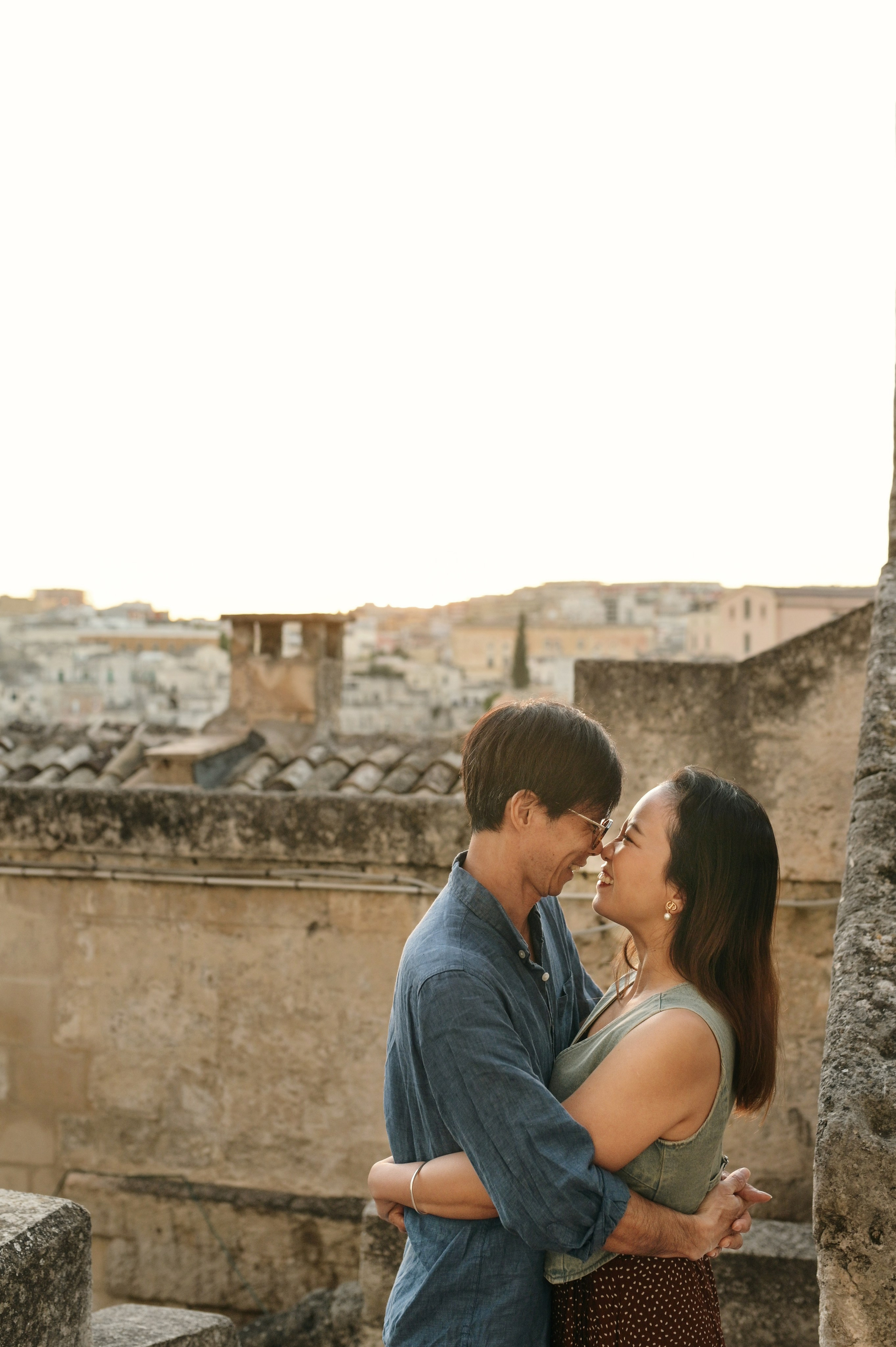 Romantic walk in Matera