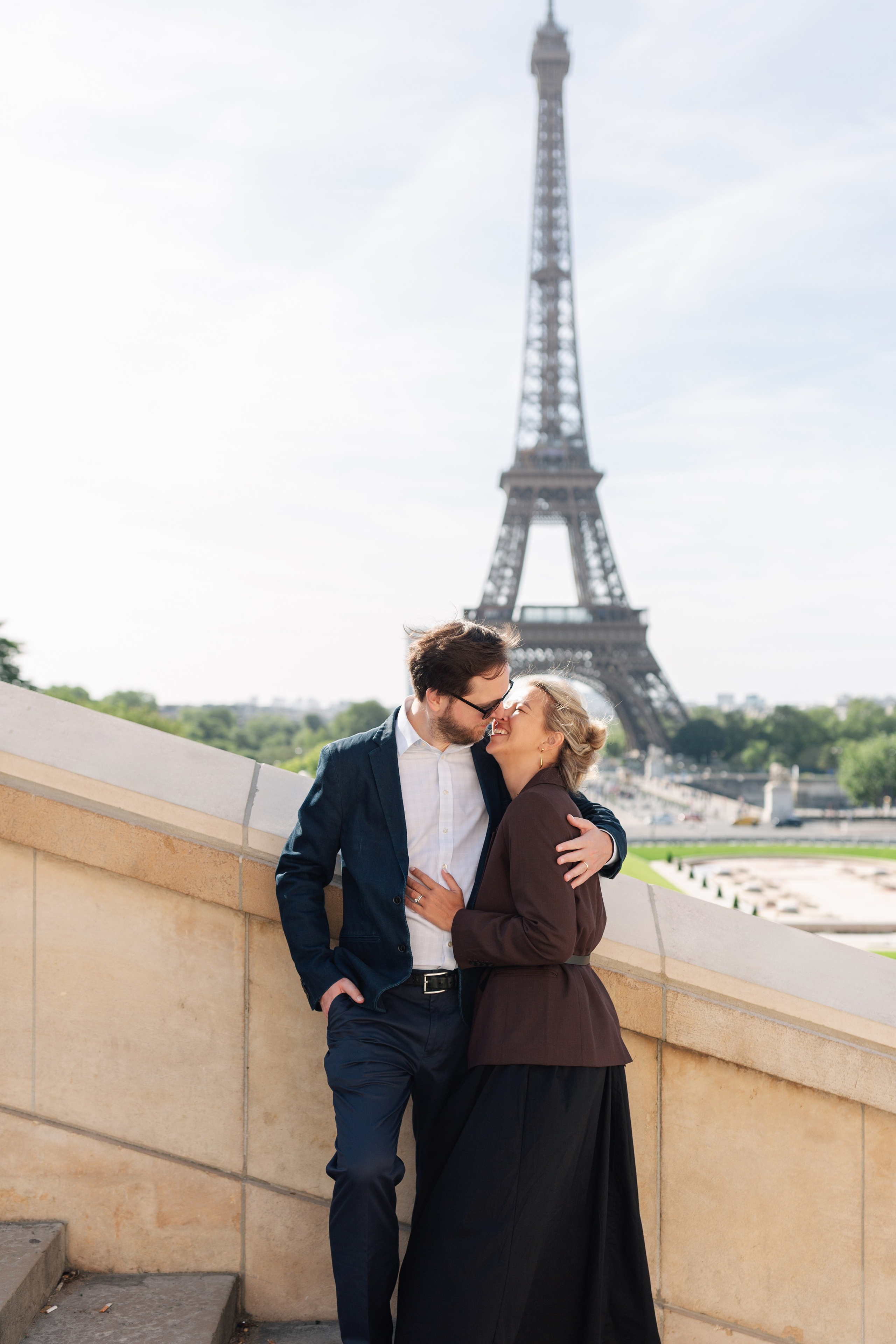 Couple lovestory in Paris. Photographer Rouen, France
