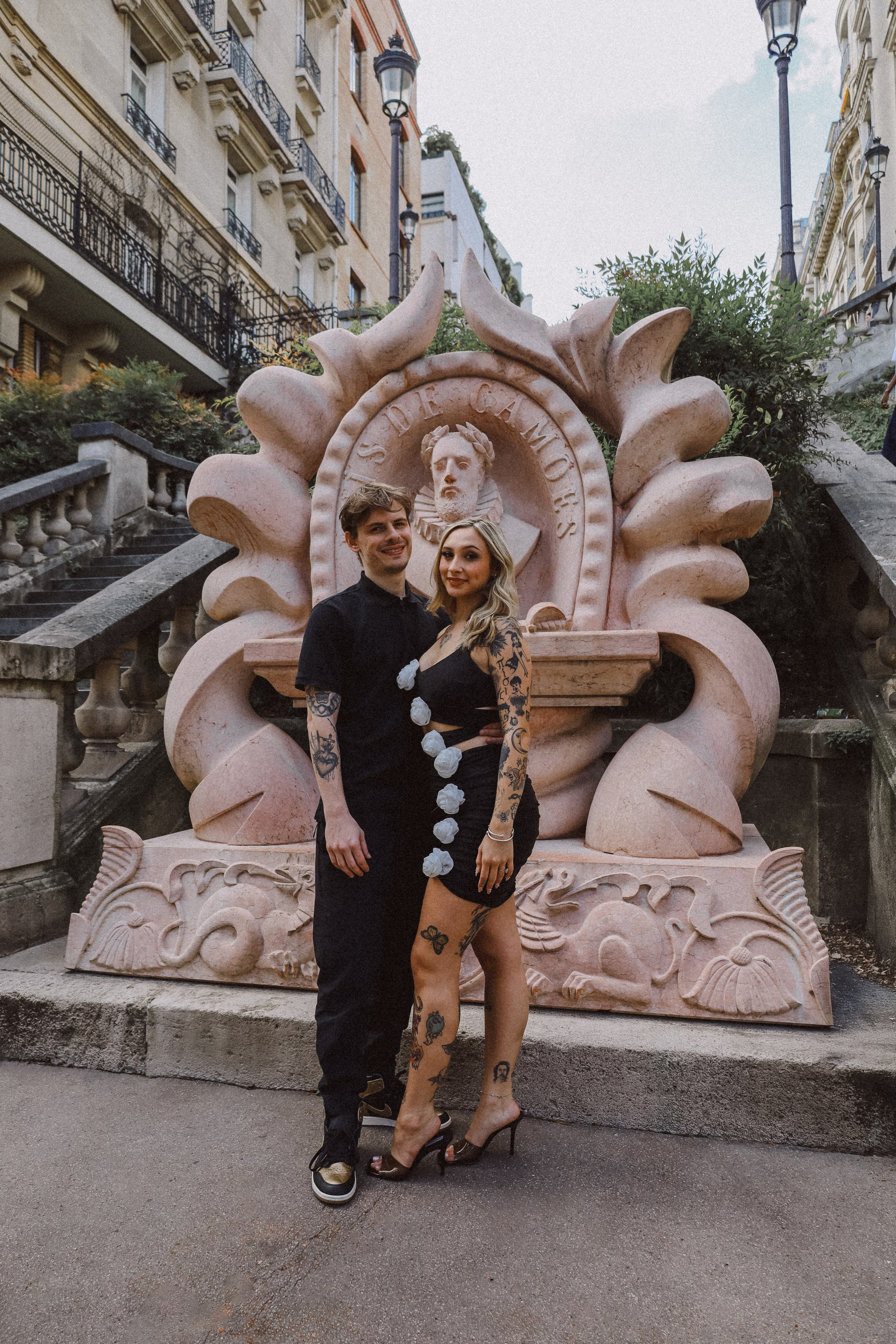 Love Story фотосессия Брианна и Лукас в Париже | Vlada Photo Art. Фотограф в Париже