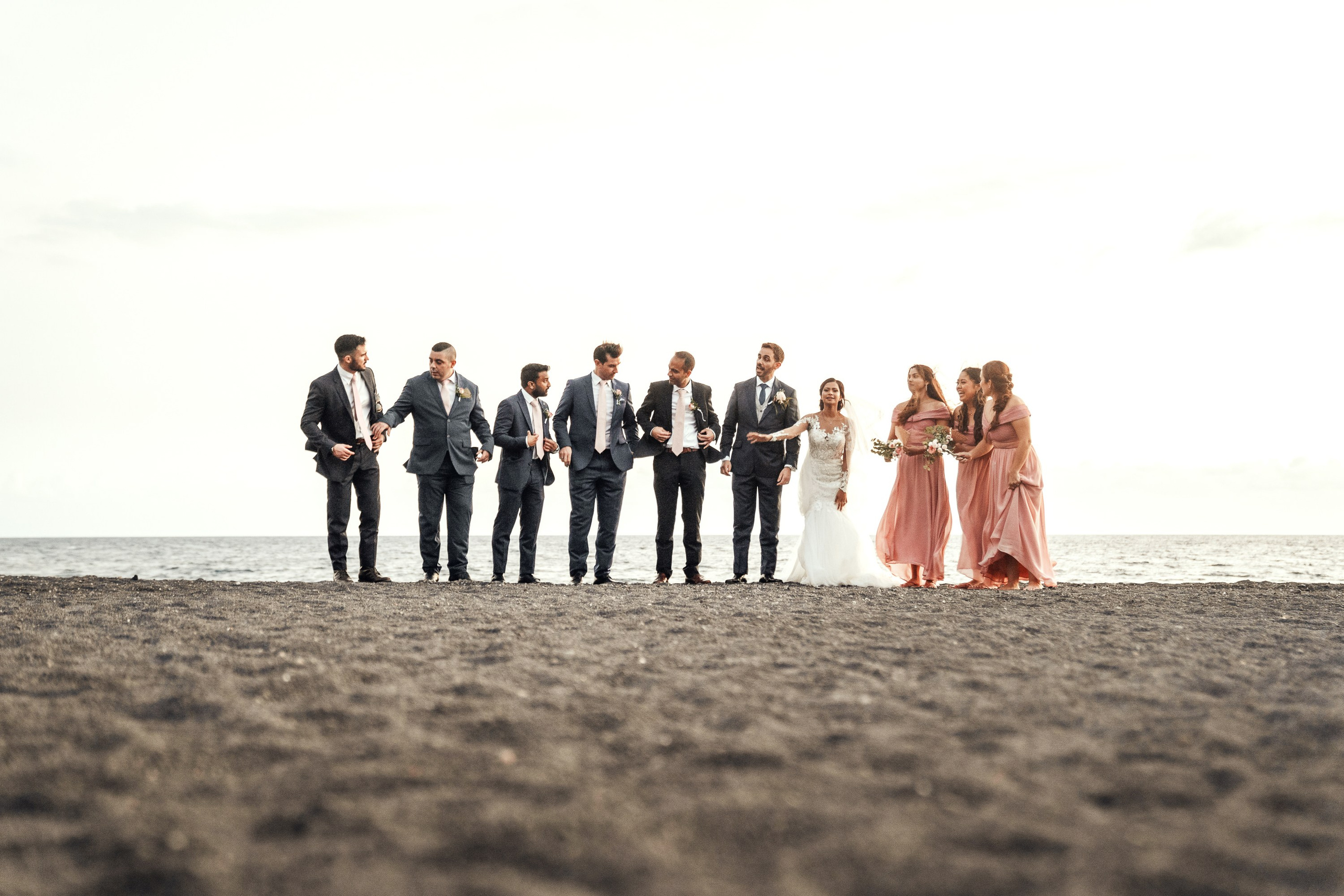 Bodas en Tenerife. Таня Боннет | Профессиональный фотограф на Тенерифе — Летящие платья