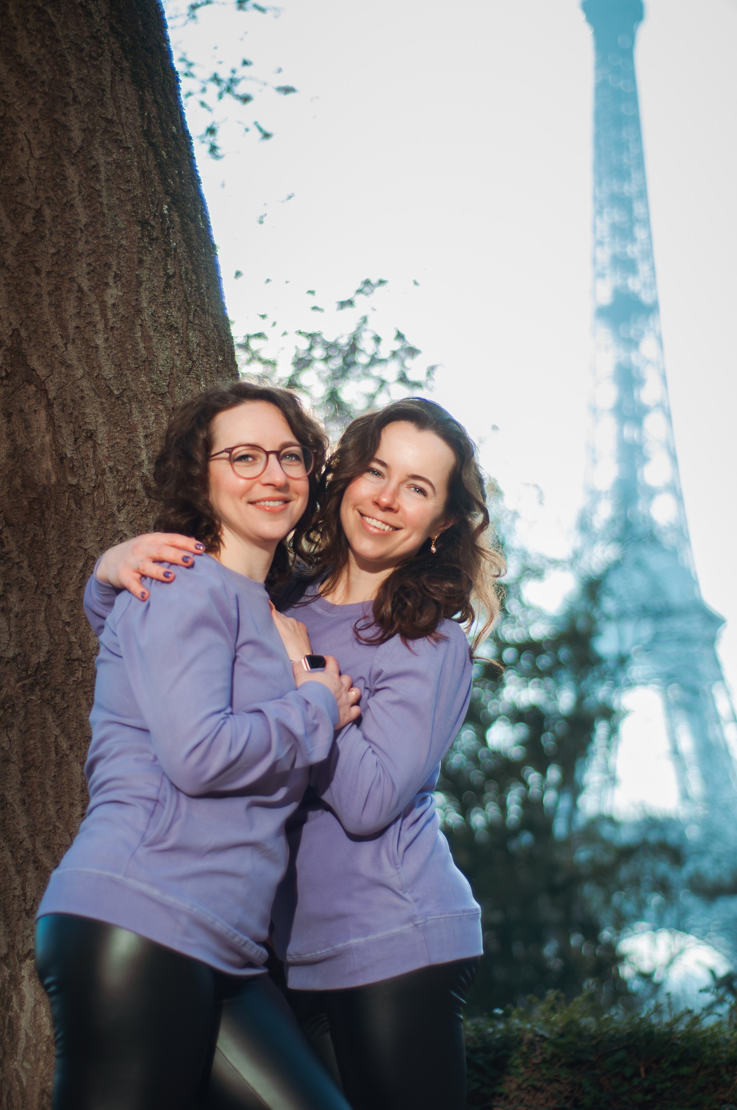 Фотосессия с подругой в Париже. Фотограф в Париже Полина Осипова