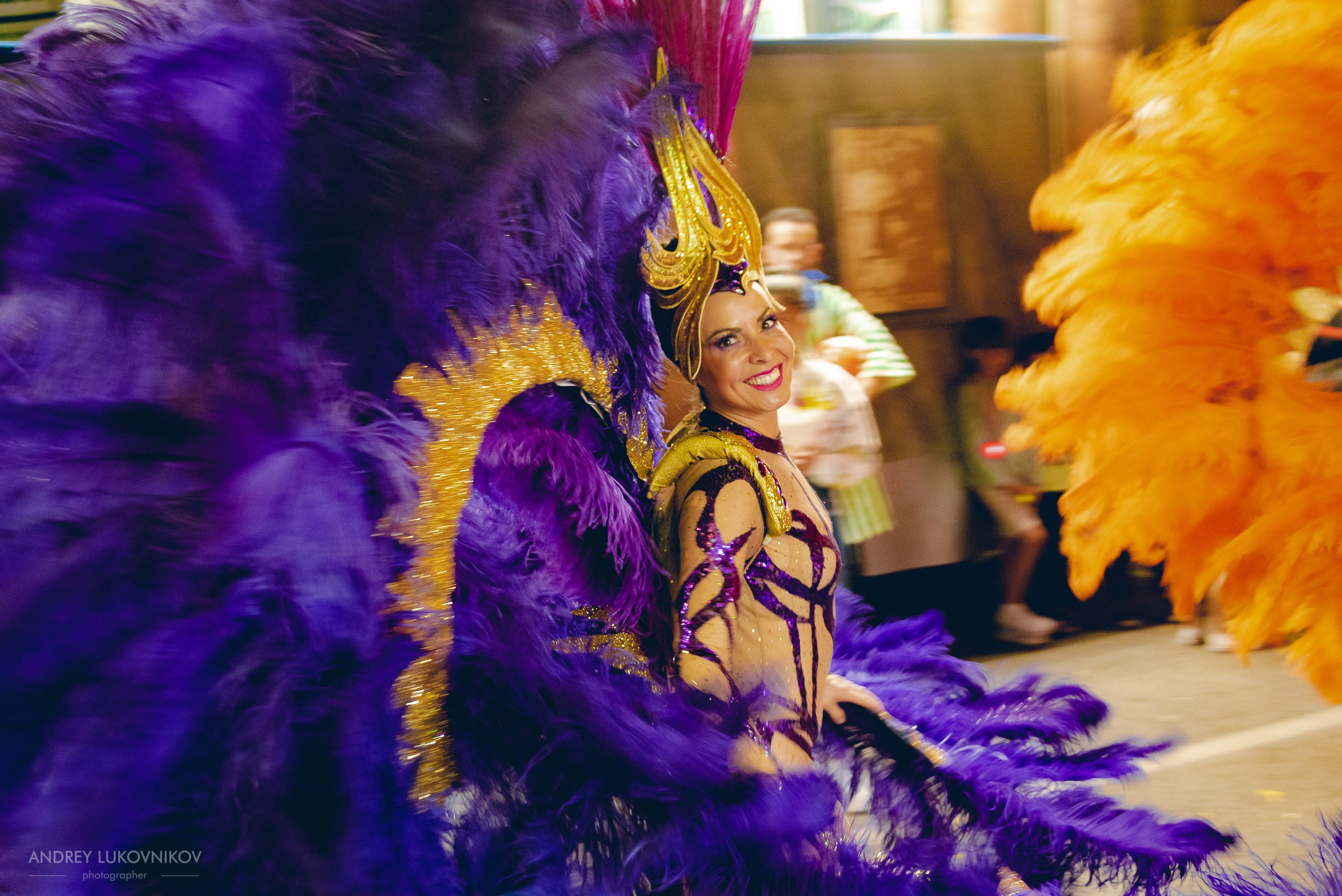 Photo report from the night carnival in Murcia | Reportage photographer Andrey Lukovnikov