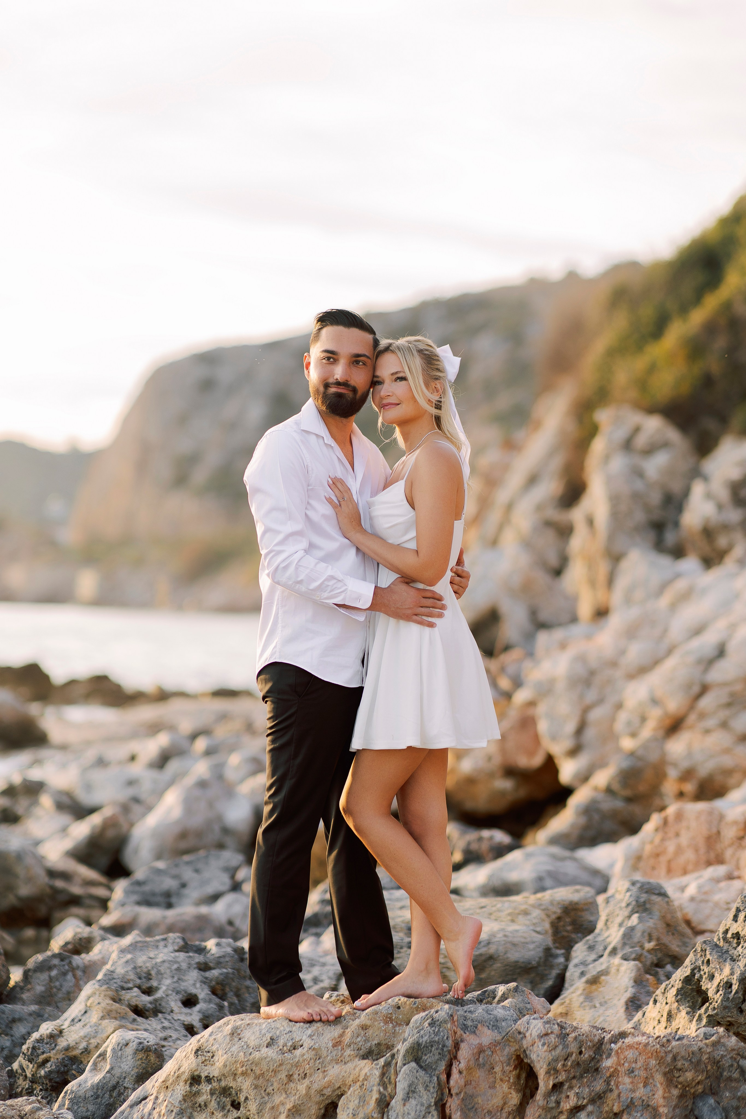 Пляжная фотосессия в Алании на закате | Съемка для пар. Алсу Девели | Свадебный и семейный фотограф в Турции Алании, Алания, Аланья, Сиде, Белеке, Анталия