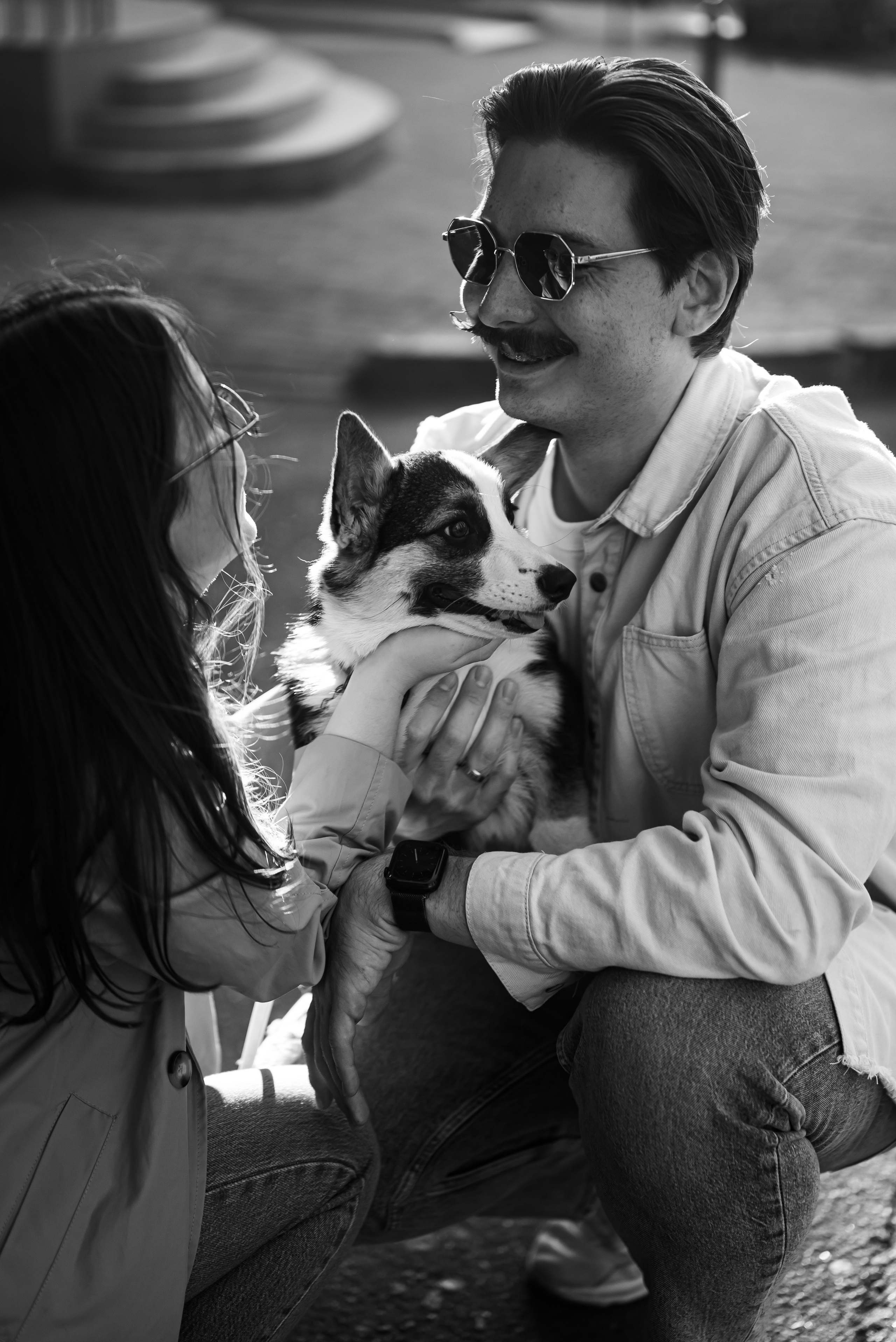 Анна, Назар и Морти. Фотограф Ирина Новикова