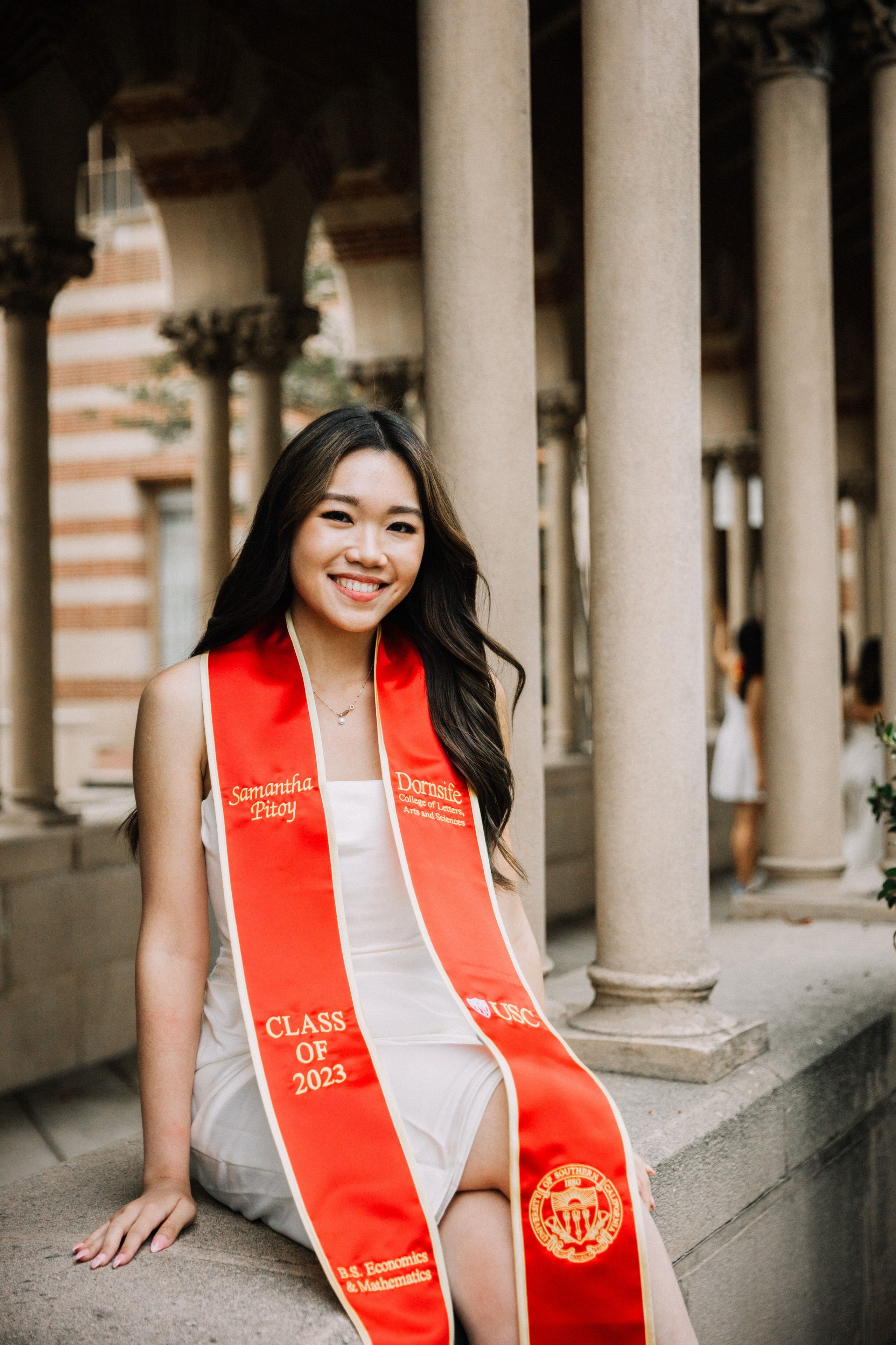 USC Graduation Photoshoot | Taya Frank. Southern California Family and Couple Photographer