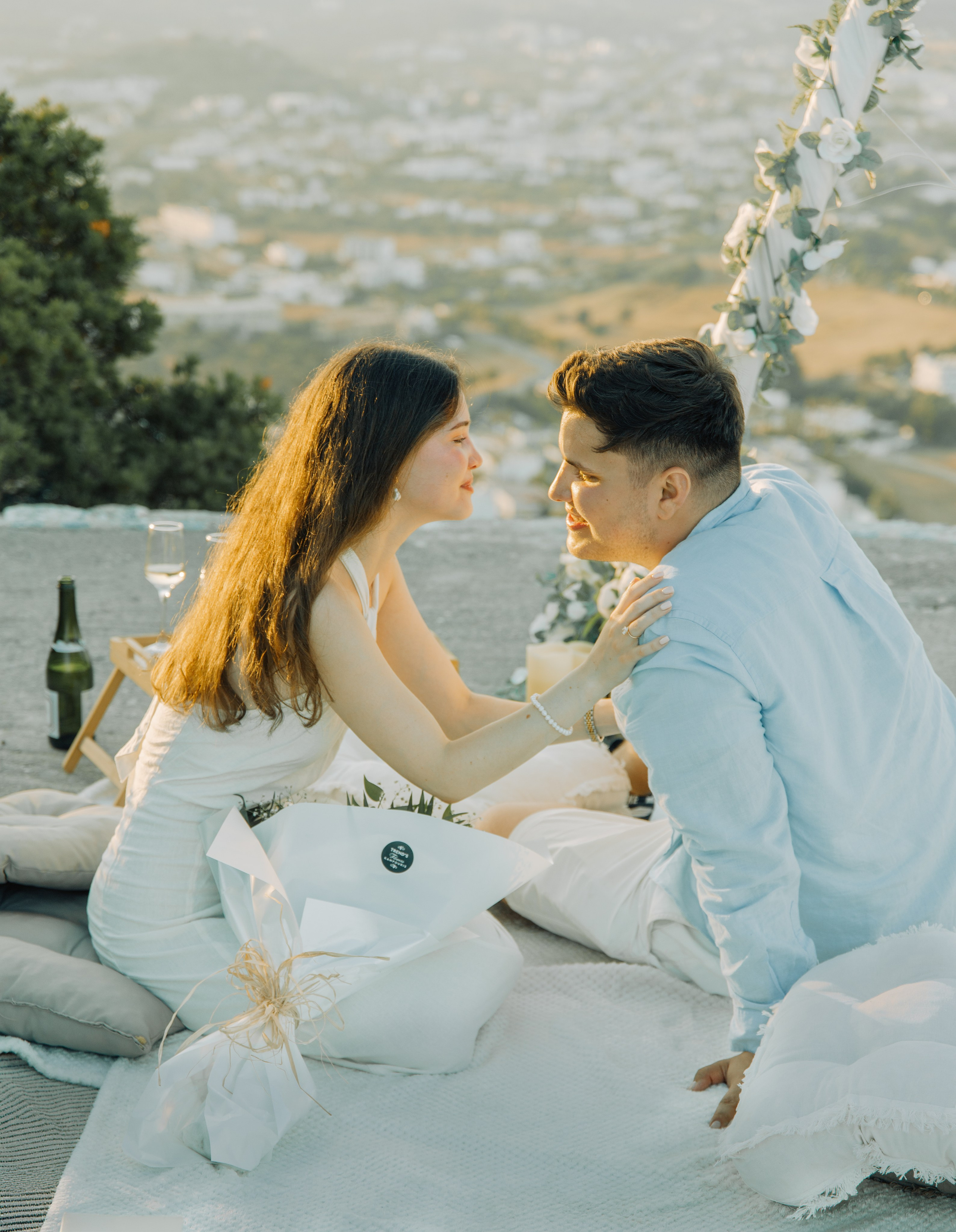 Nelee proposal. Portrait and Wedding Photographer Irene Art Photo, based in Greece, Rhodes island