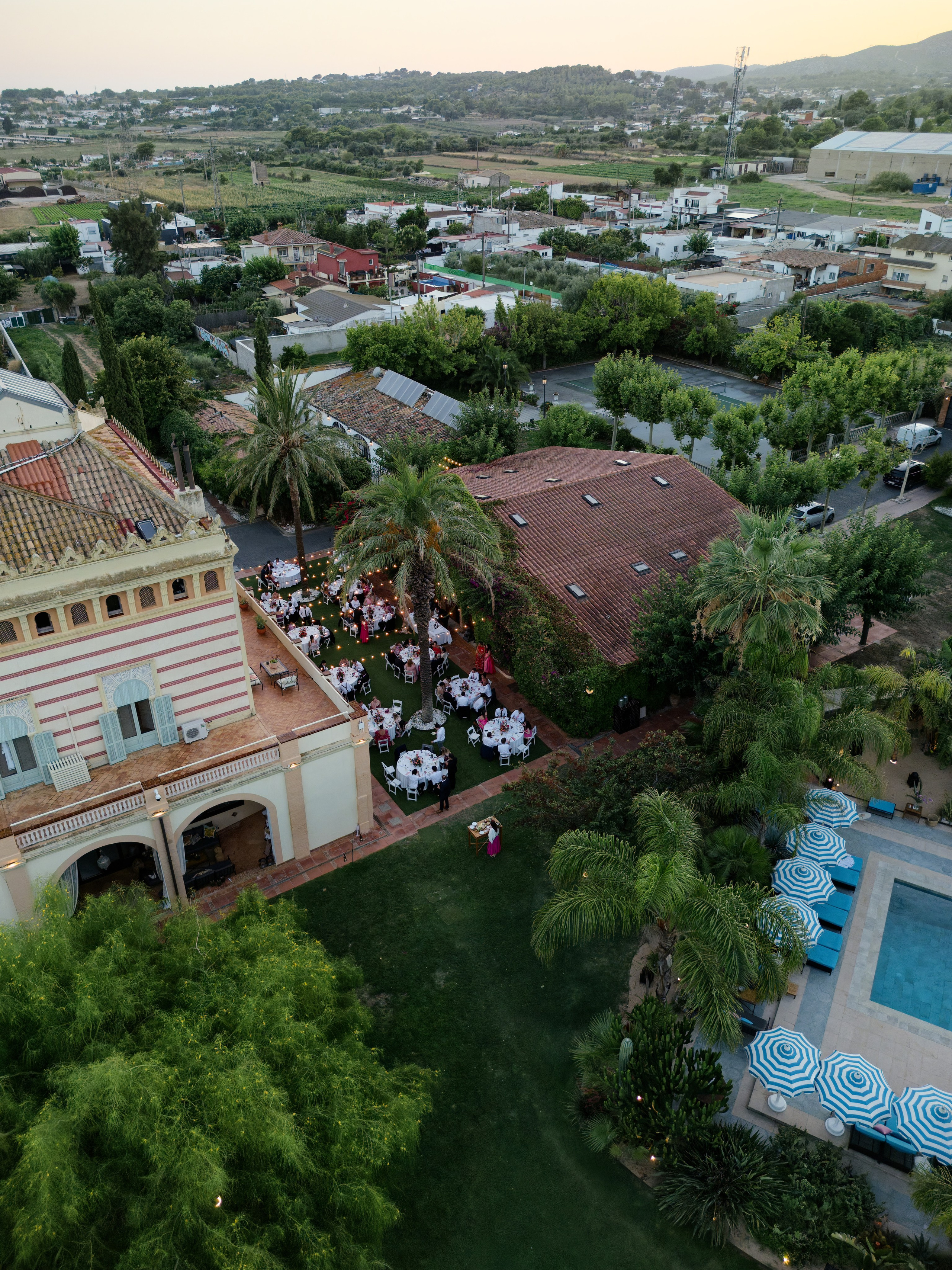 Wedding of Gracie & Joe at Gran Villa Rosa, Barcelona