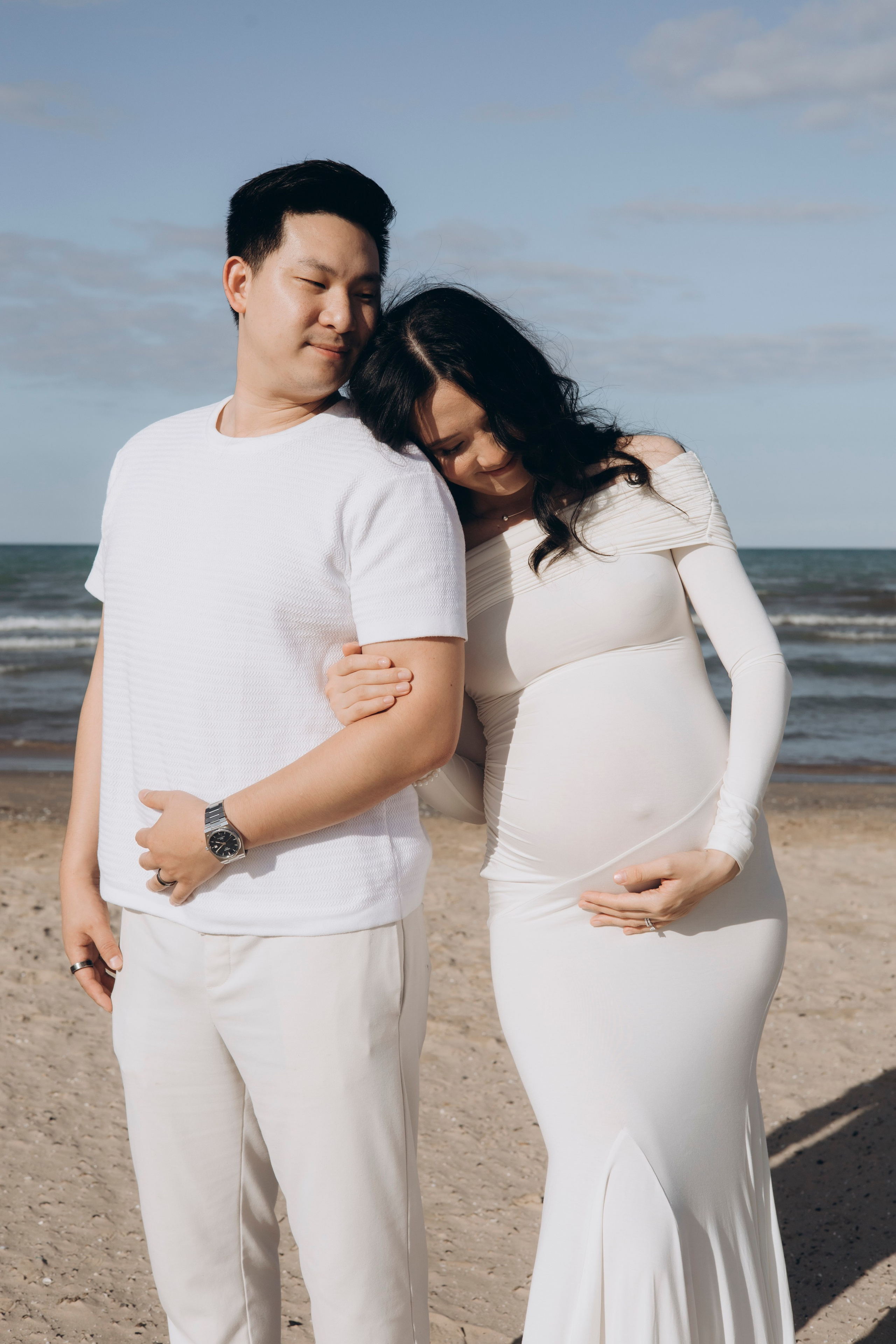 Montrose Beach Maternity Session — Chicago Photographer — Margarita Stepanenko