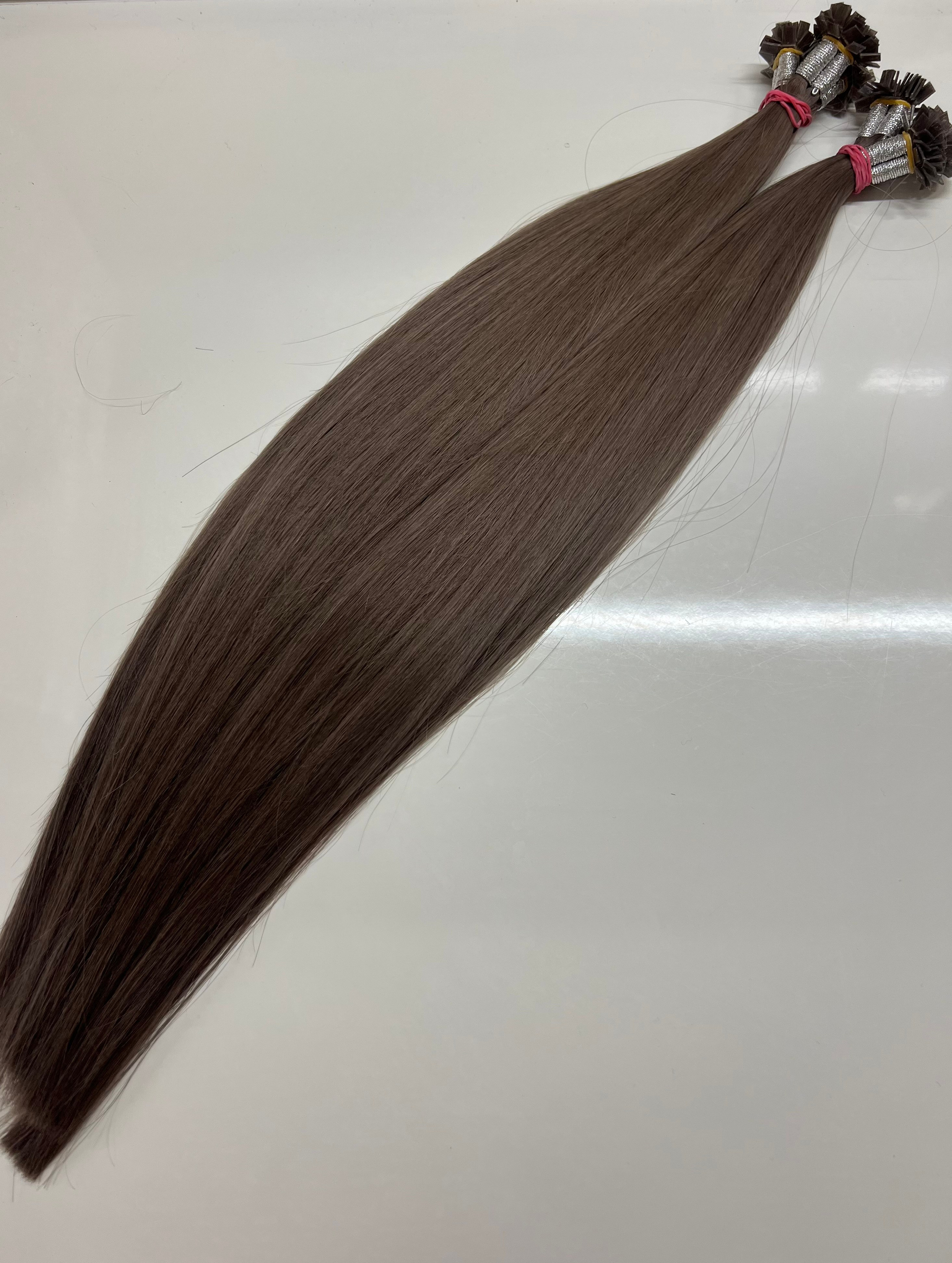 Luxury Slavic Hair Extensions — Keratin Capsules and Wefts, 50 cm & 60 cm