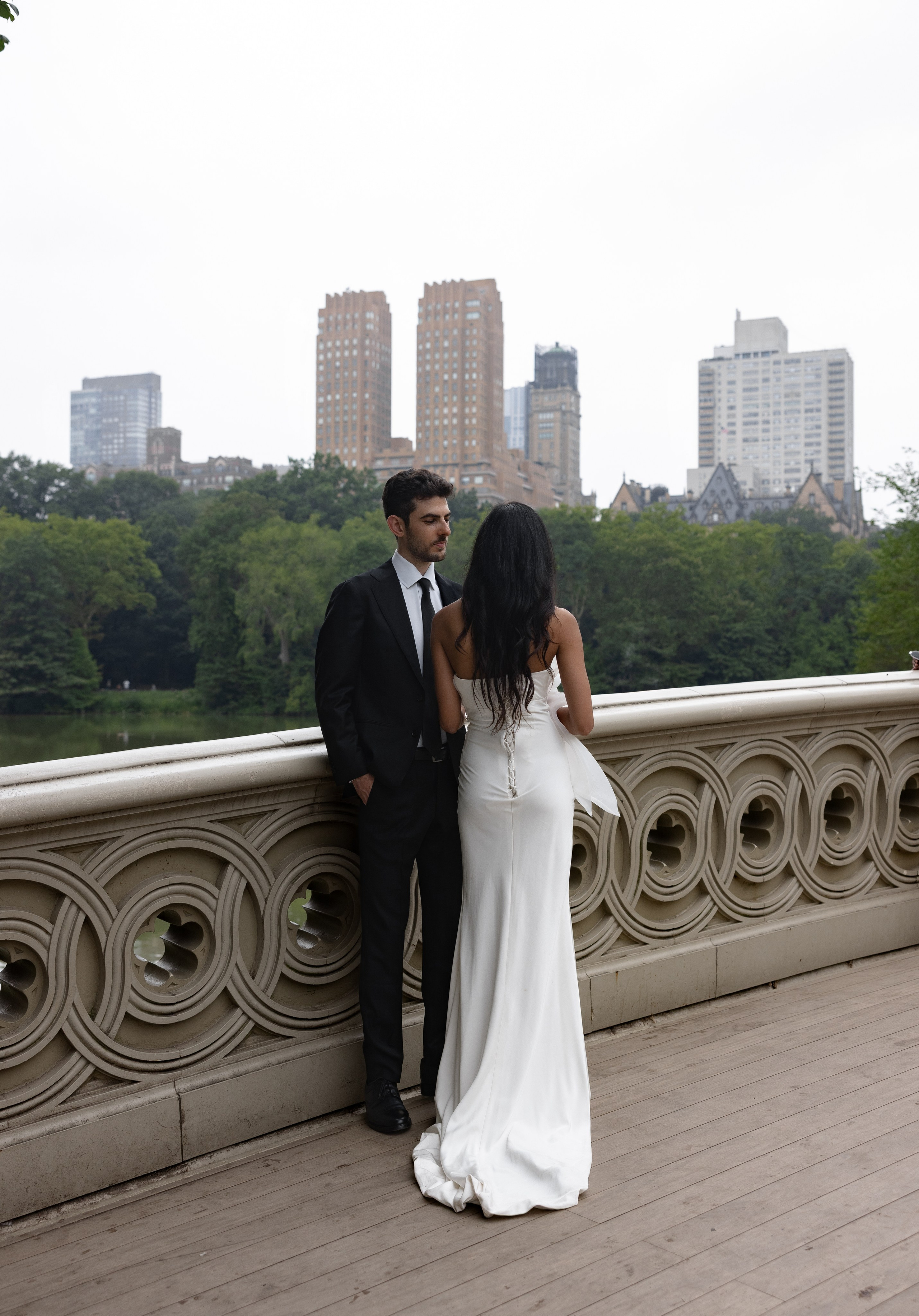 Engagement in Central Park. Photographer Anastasia Nagibina