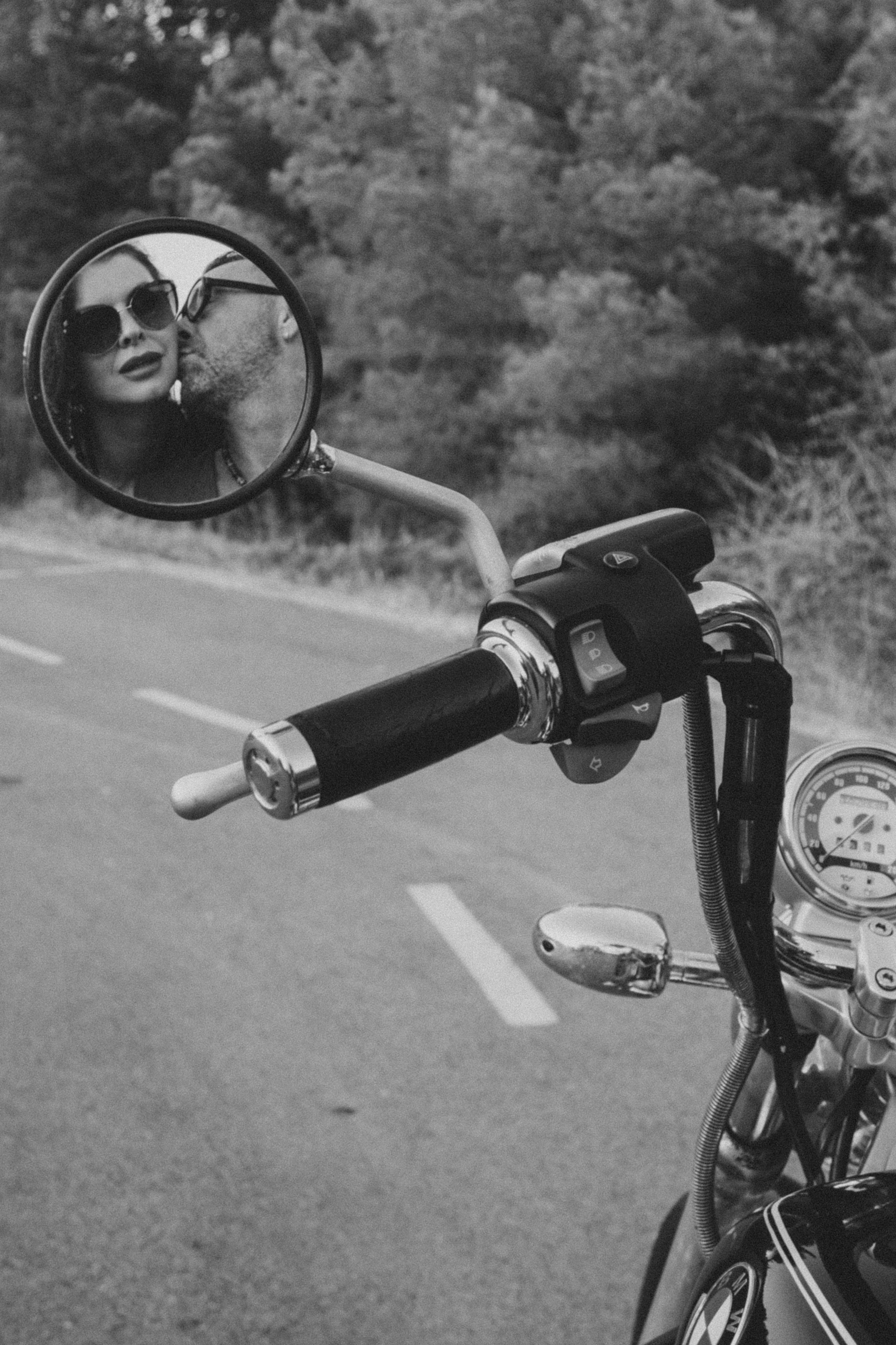 Фотосессия пары на мотоцикле. Профессиональная фотосъемка в Калафелле — Елена Медведева