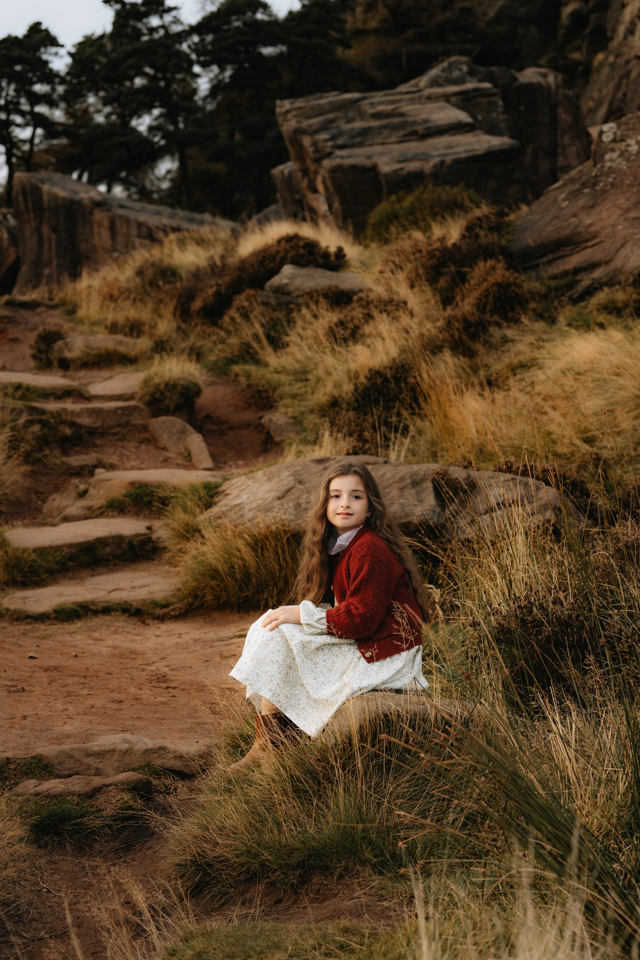 Mommy and me, Peak District. Tania Gandrabur, photographer in West Midlands, England