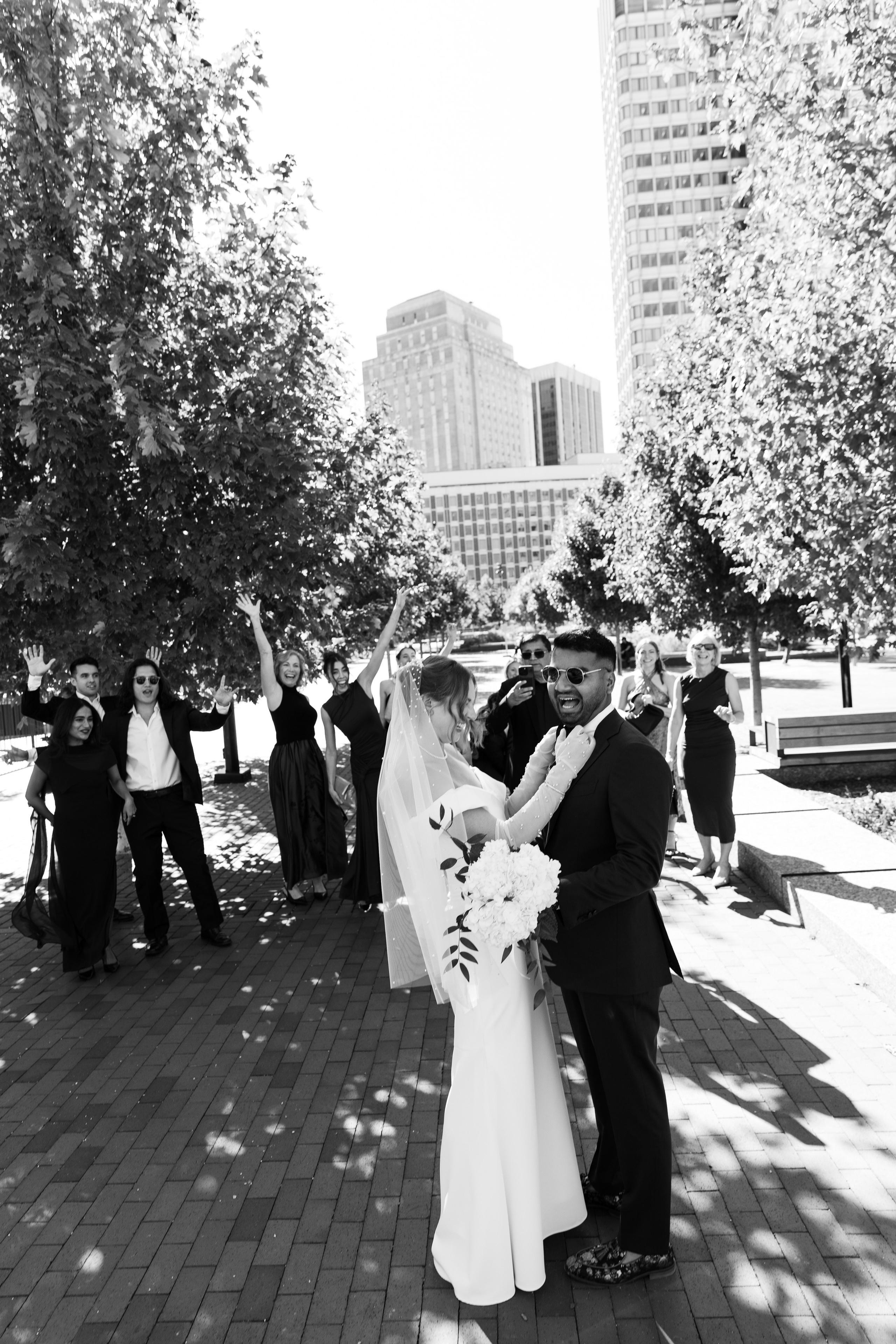 Boston City Hall Wedding Photography