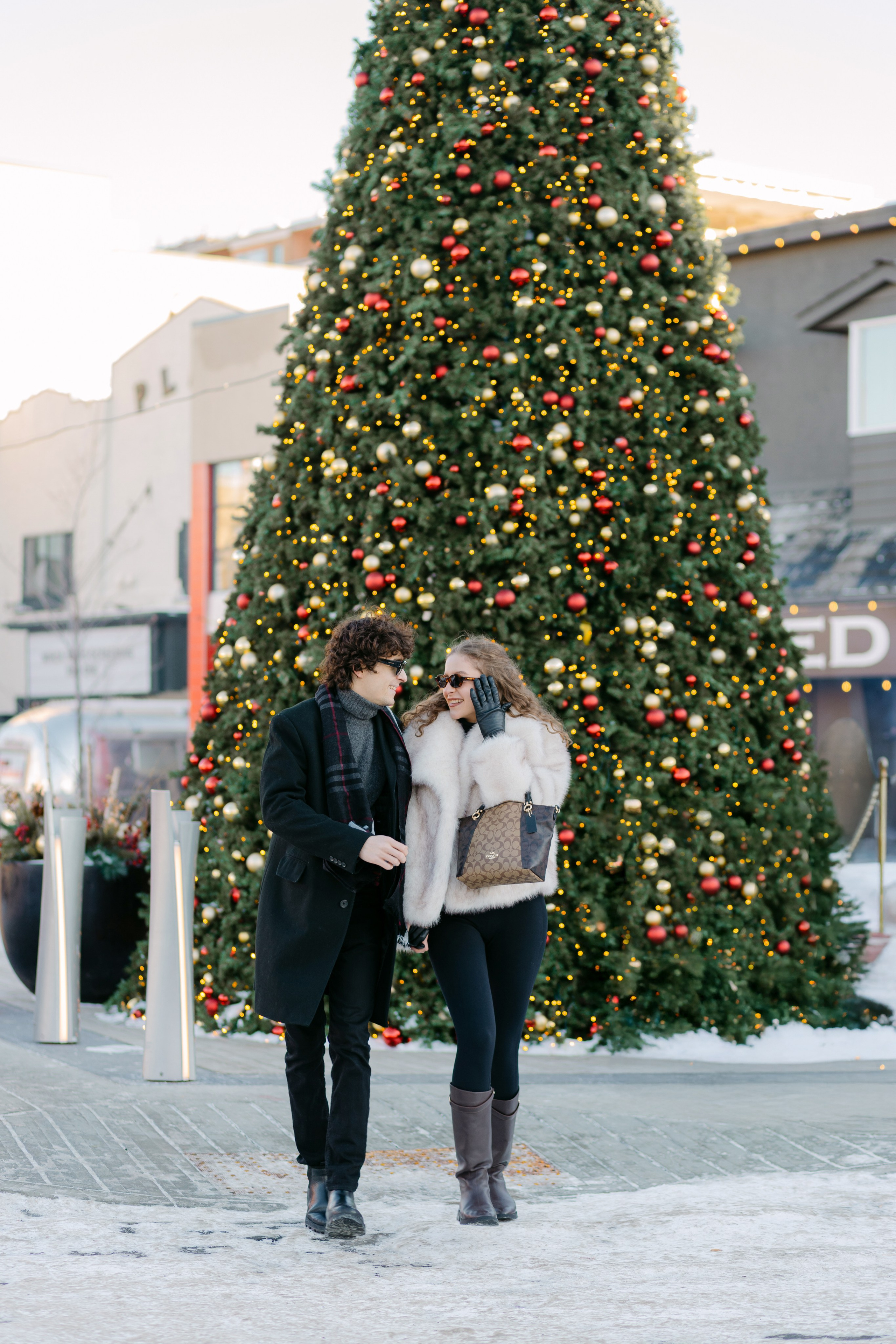 Christmas magic together. Home