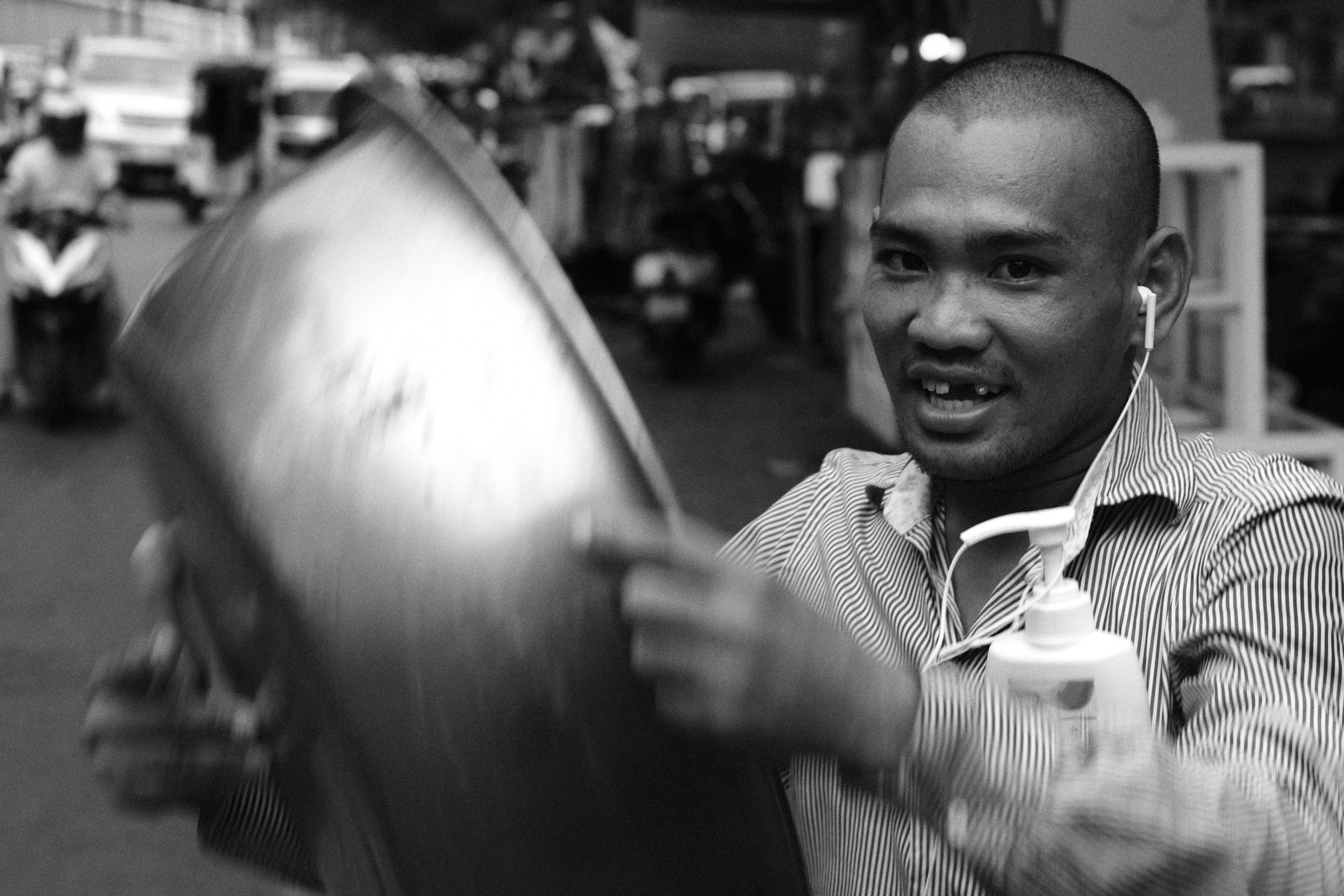 Street photo, Cambodia by Petr Nabutov