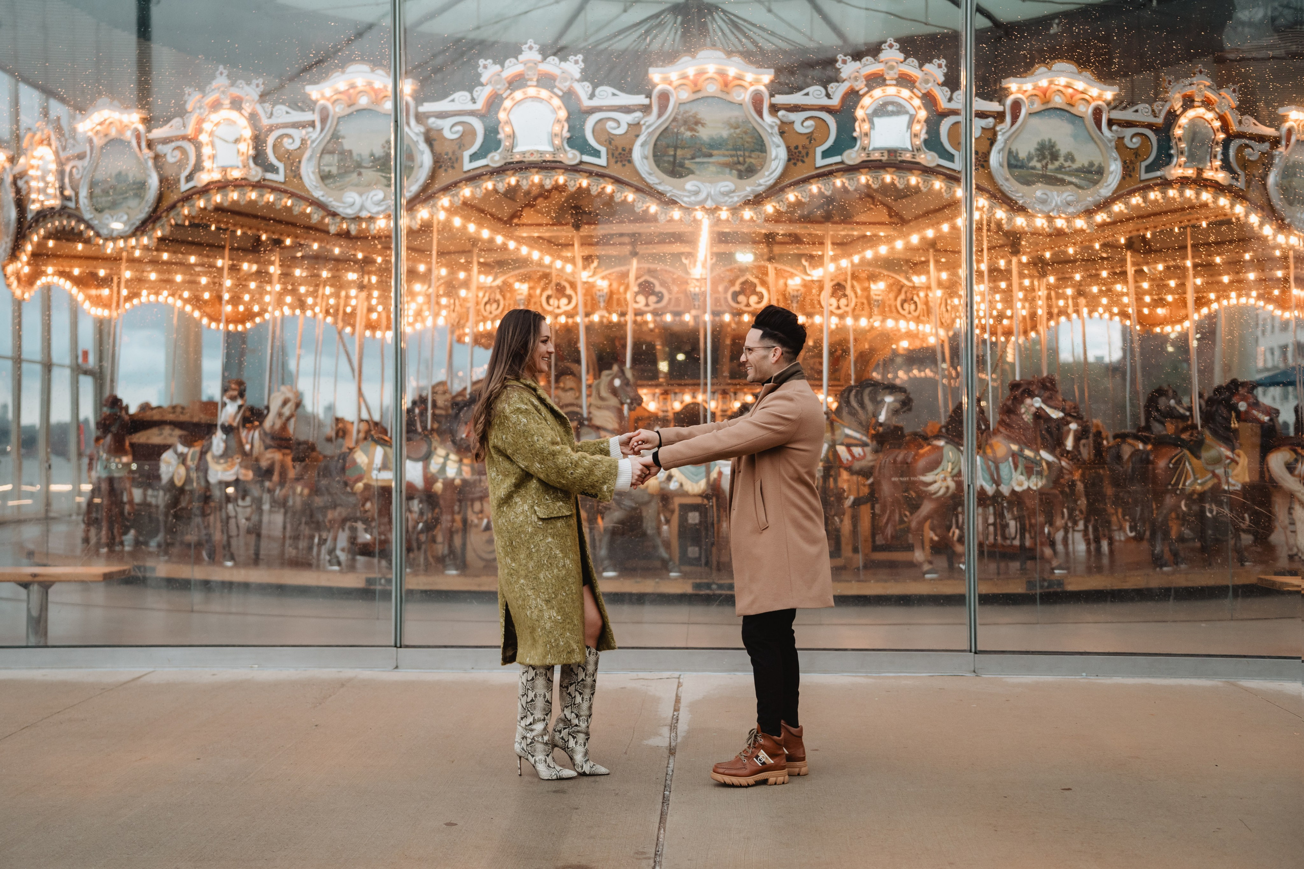 Castenzio&Brenna Proposal. Photographer in New York Faery By Mary