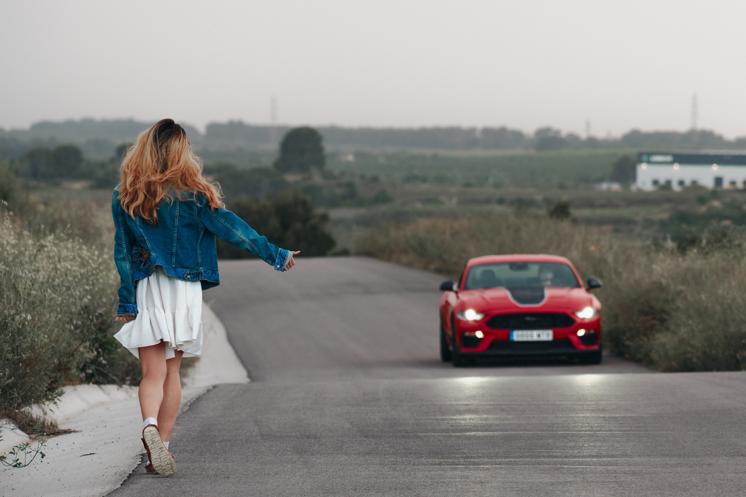 Outdoor Editorial Session. Ekaterina Mitsen. Portrait photographer based is Spain