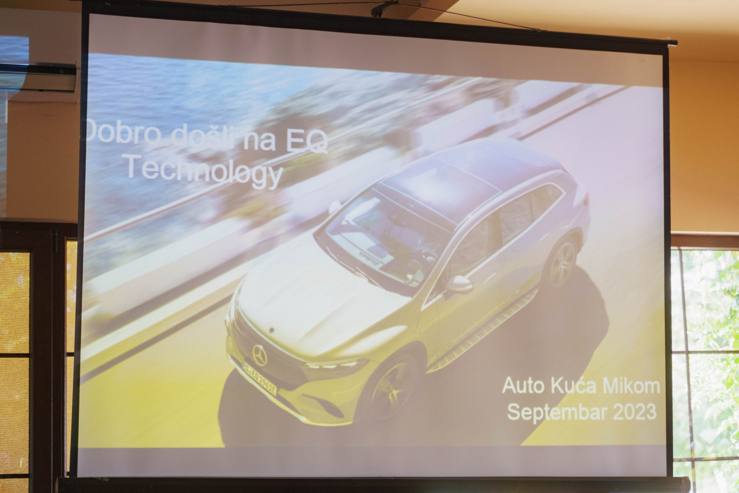 Auto kuca Mikom EV event. Жуков Студио