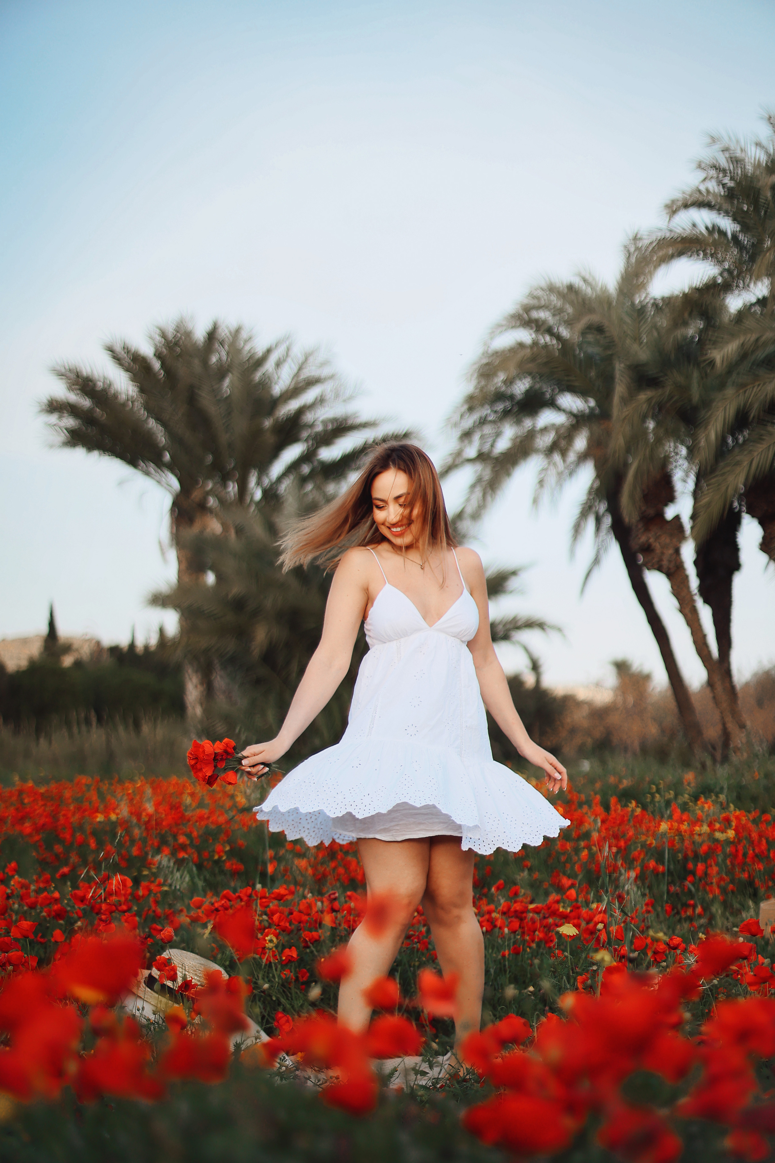 Фотосессия в маках. Апрель, 2023,. Kipriotka. Ваш фотограф на Кипре (Айя-Напа, Протарас)