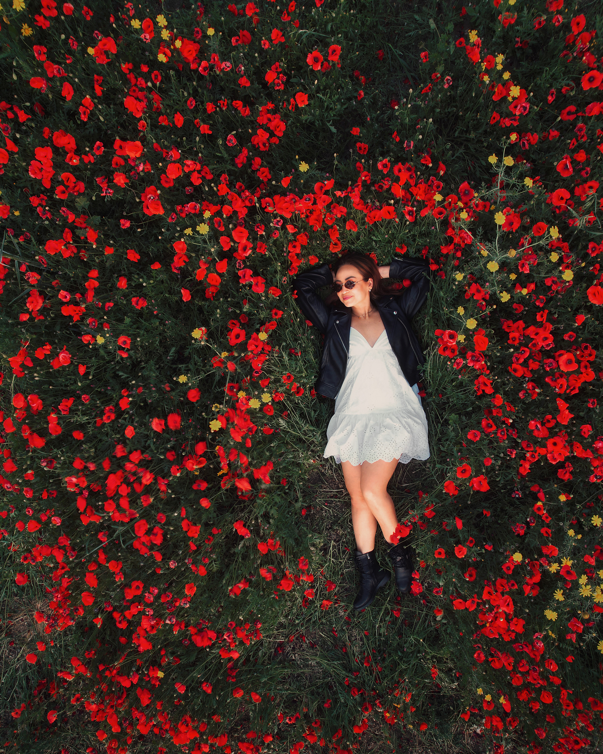 Фотосессия в маках. Апрель, 2023,. Kipriotka. Ваш фотограф на Кипре (Айя-Напа, Протарас)