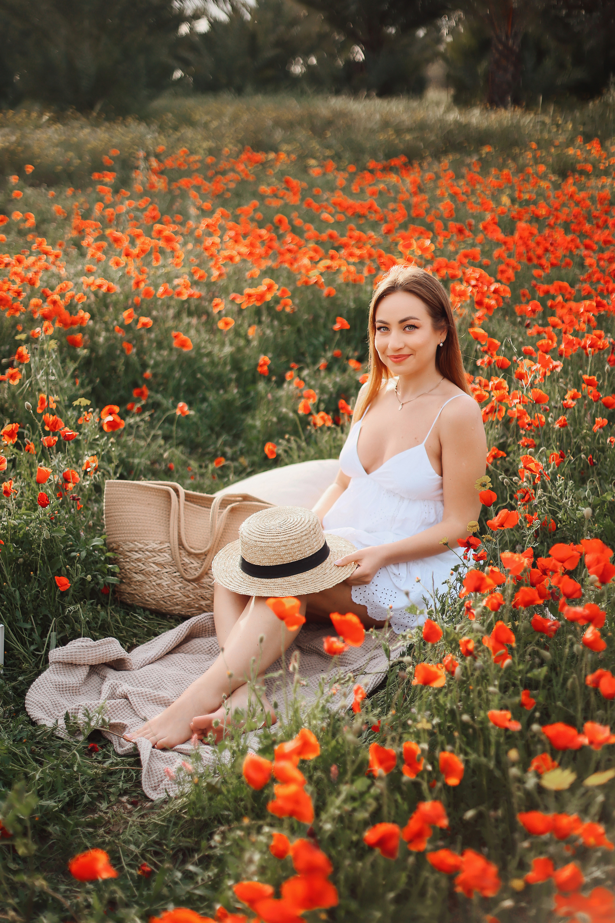 Фотосессия в маках. Апрель, 2023,. Kipriotka. Ваш фотограф на Кипре (Айя-Напа, Протарас)
