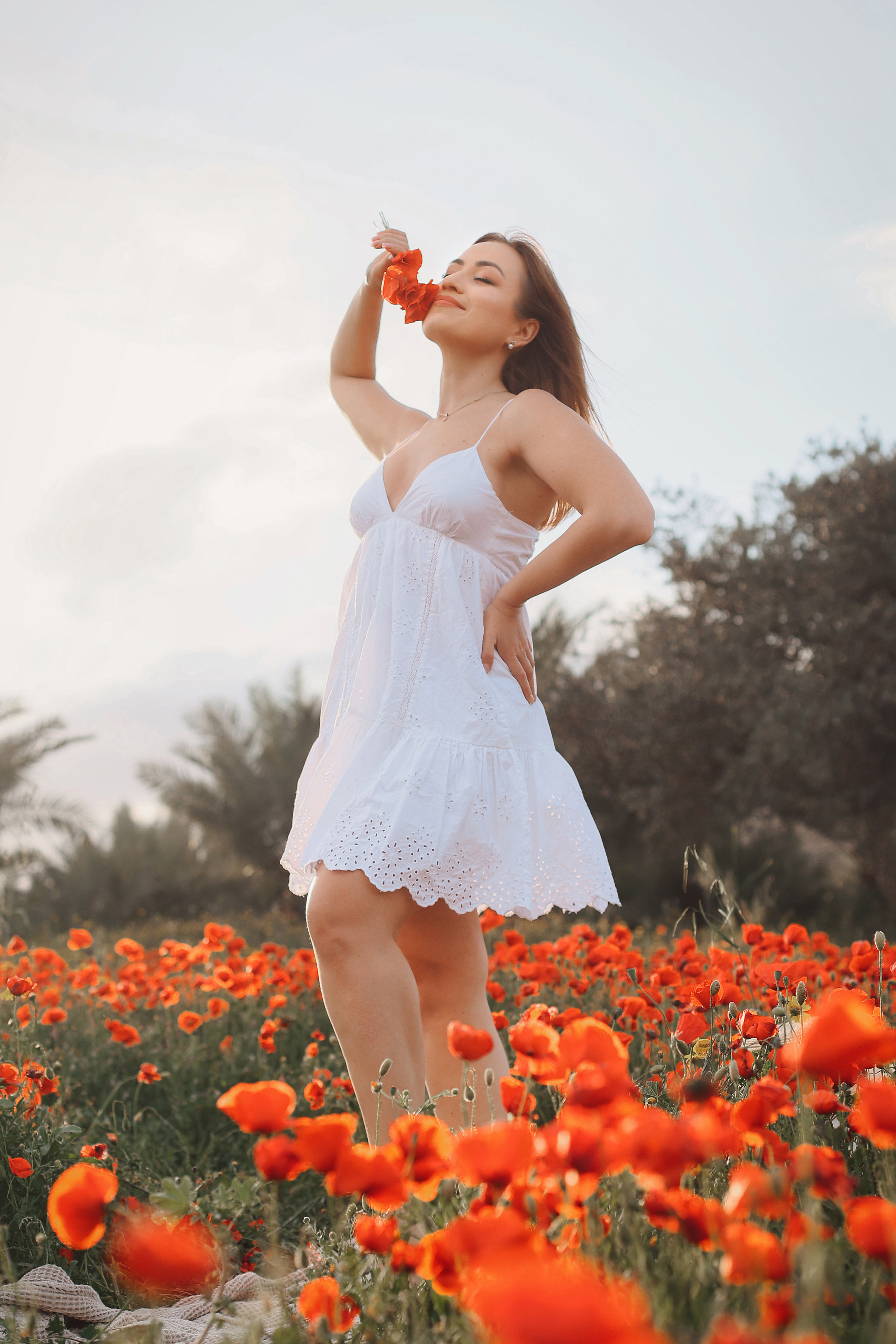 Фотосессия в маках. Апрель, 2023,. Kipriotka. Ваш фотограф на Кипре (Айя-Напа, Протарас)