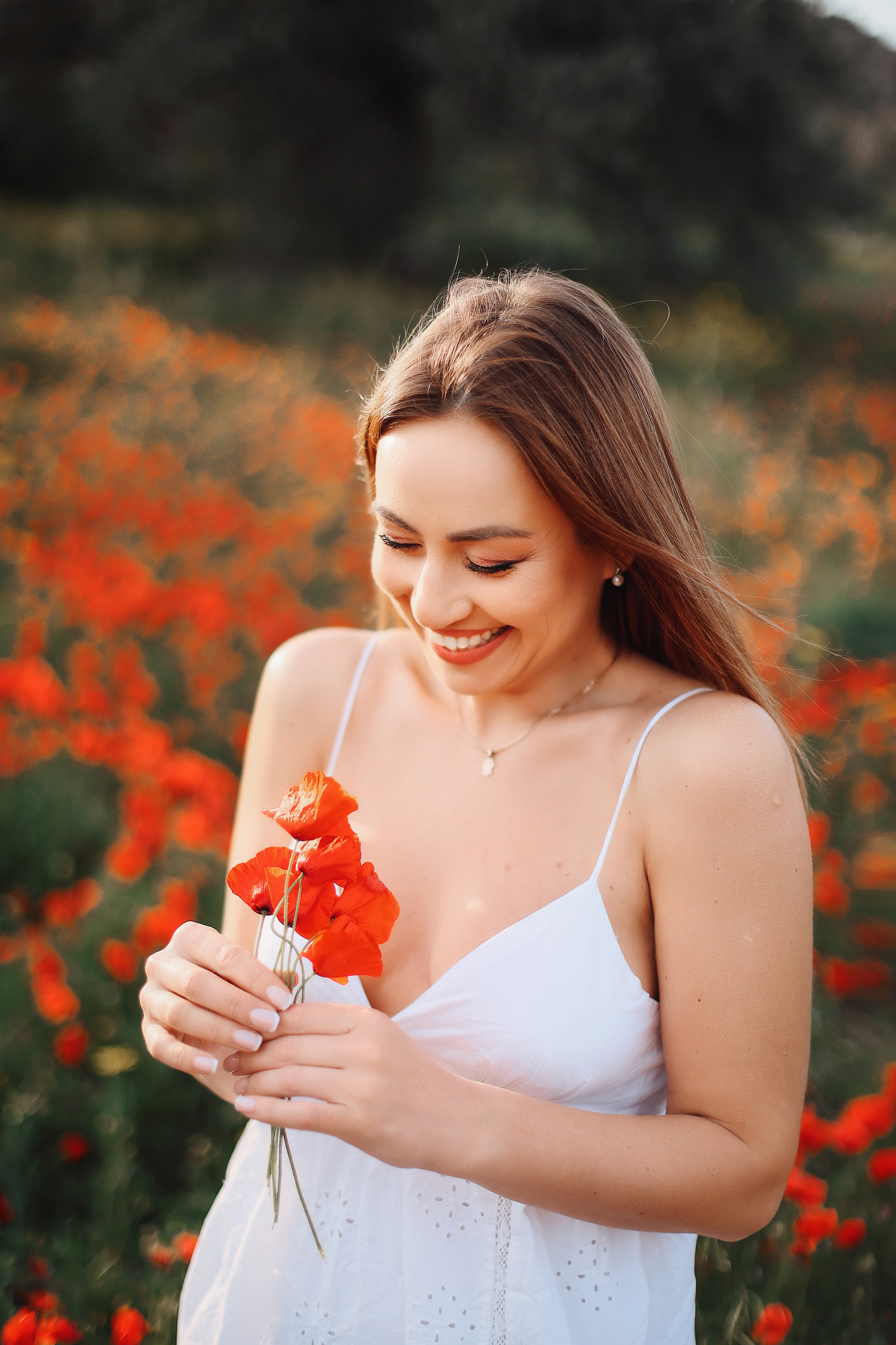 Фотосессия в маках. Апрель, 2023,. Kipriotka. Ваш фотограф на Кипре (Айя-Напа, Протарас)