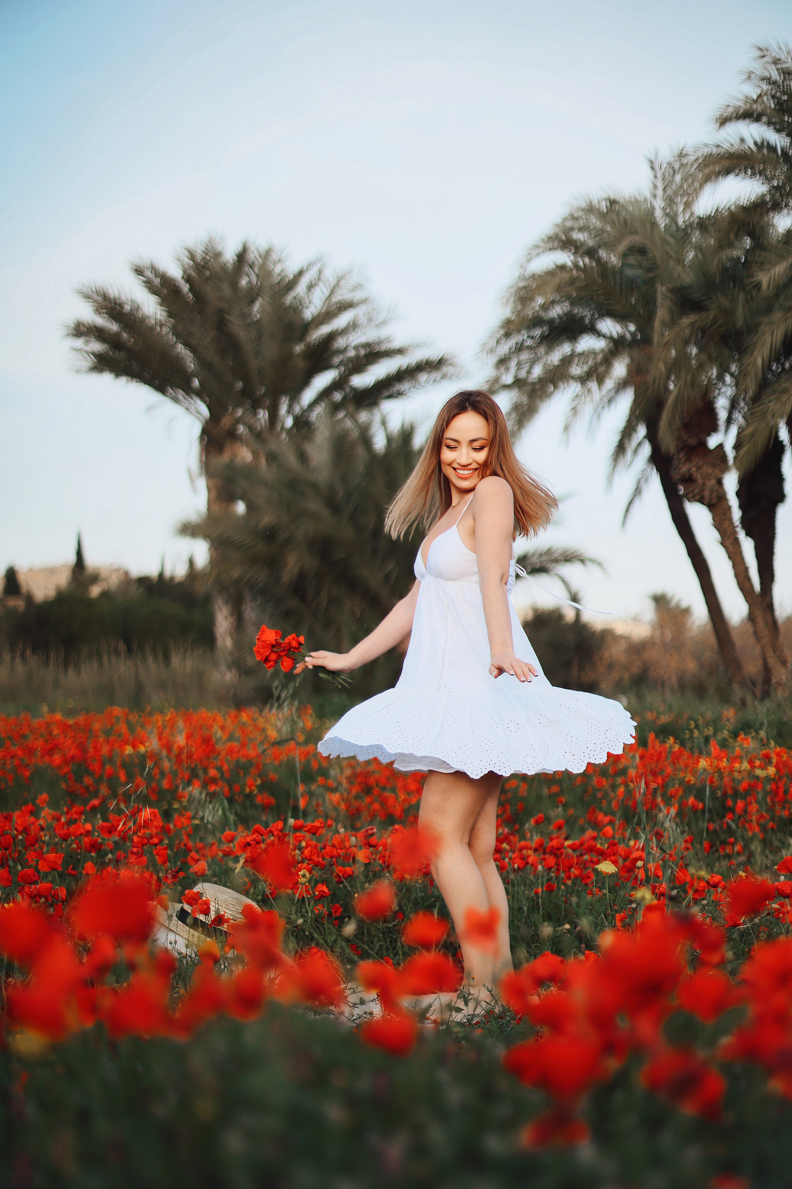 Фотосессия в маках. Апрель, 2023,. Kipriotka. Ваш фотограф на Кипре (Айя-Напа, Протарас)