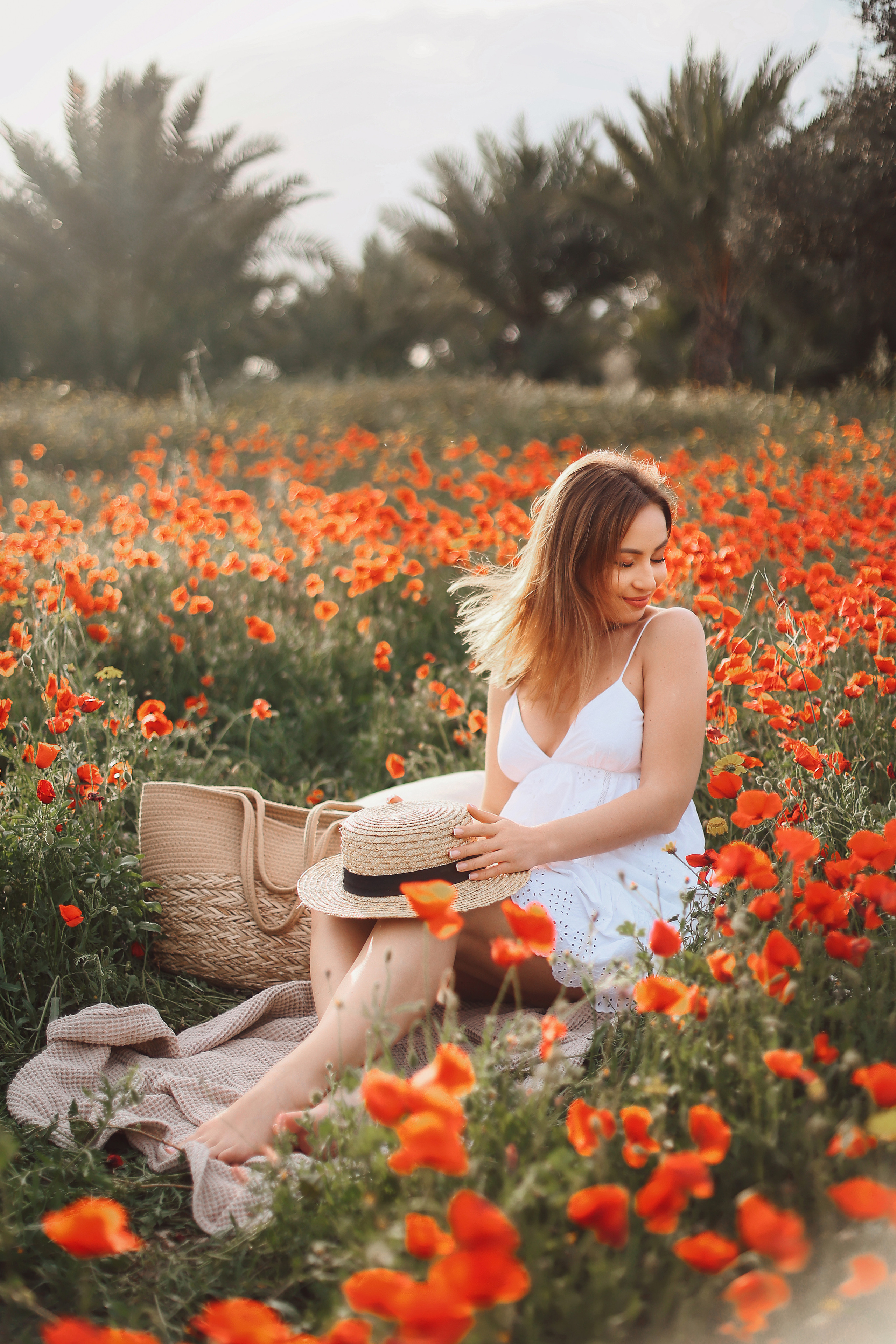 Фотосессия в маках. Апрель, 2023,. Kipriotka. Ваш фотограф на Кипре (Айя-Напа, Протарас)