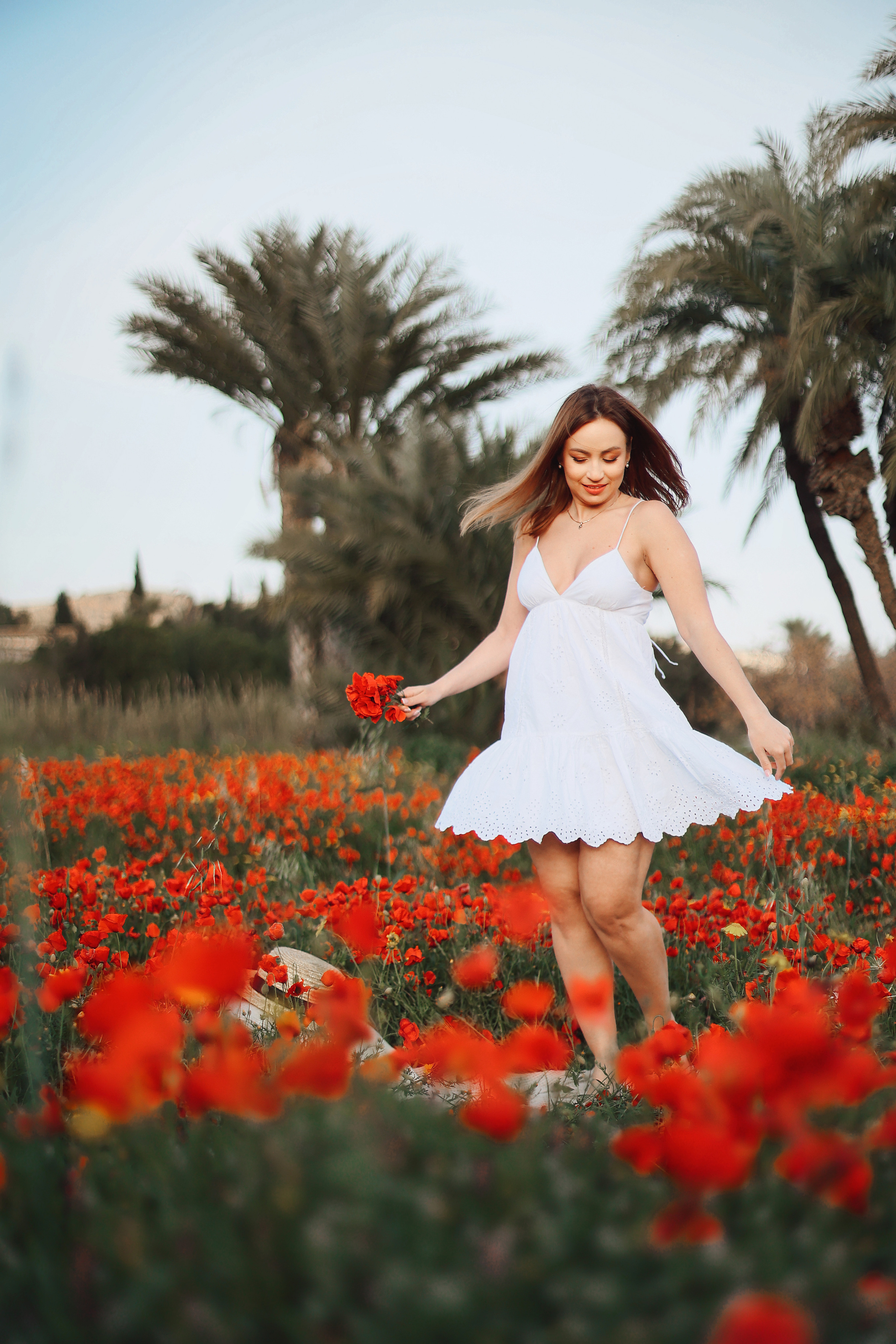 Фотосессия в маках. Апрель, 2023,. Kipriotka. Ваш фотограф на Кипре (Айя-Напа, Протарас)