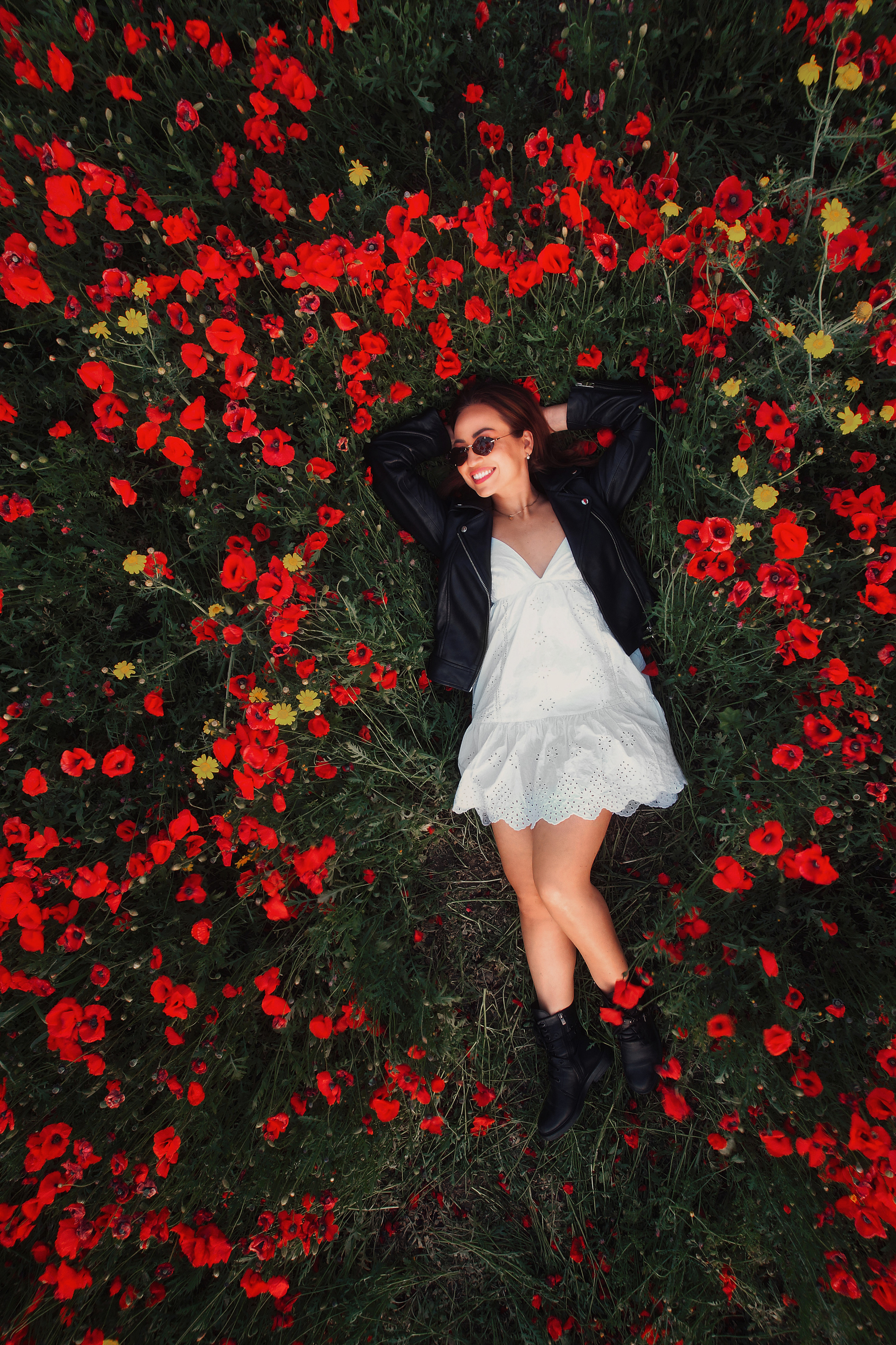 Фотосессия в маках. Апрель, 2023,. Kipriotka. Ваш фотограф на Кипре (Айя-Напа, Протарас)