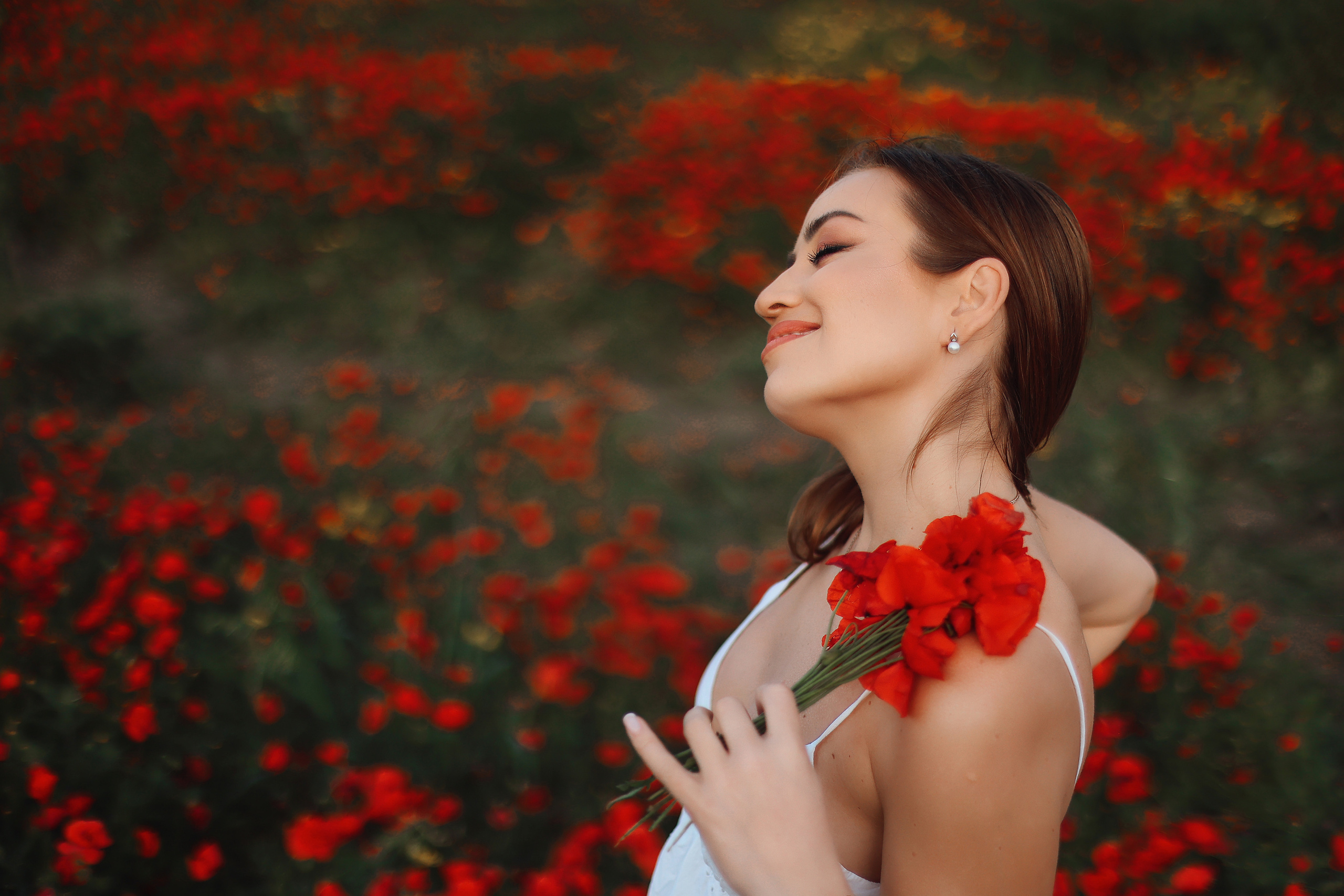 Фотосессия в маках. Апрель, 2023,. Kipriotka. Ваш фотограф на Кипре (Айя-Напа, Протарас)