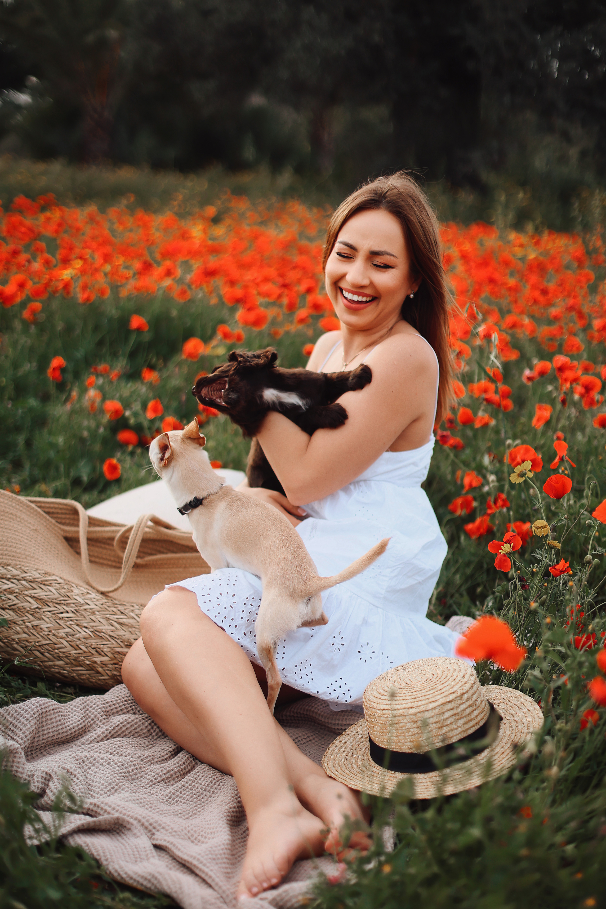 Фотосессия в маках. Апрель, 2023,. Kipriotka. Ваш фотограф на Кипре (Айя-Напа, Протарас)