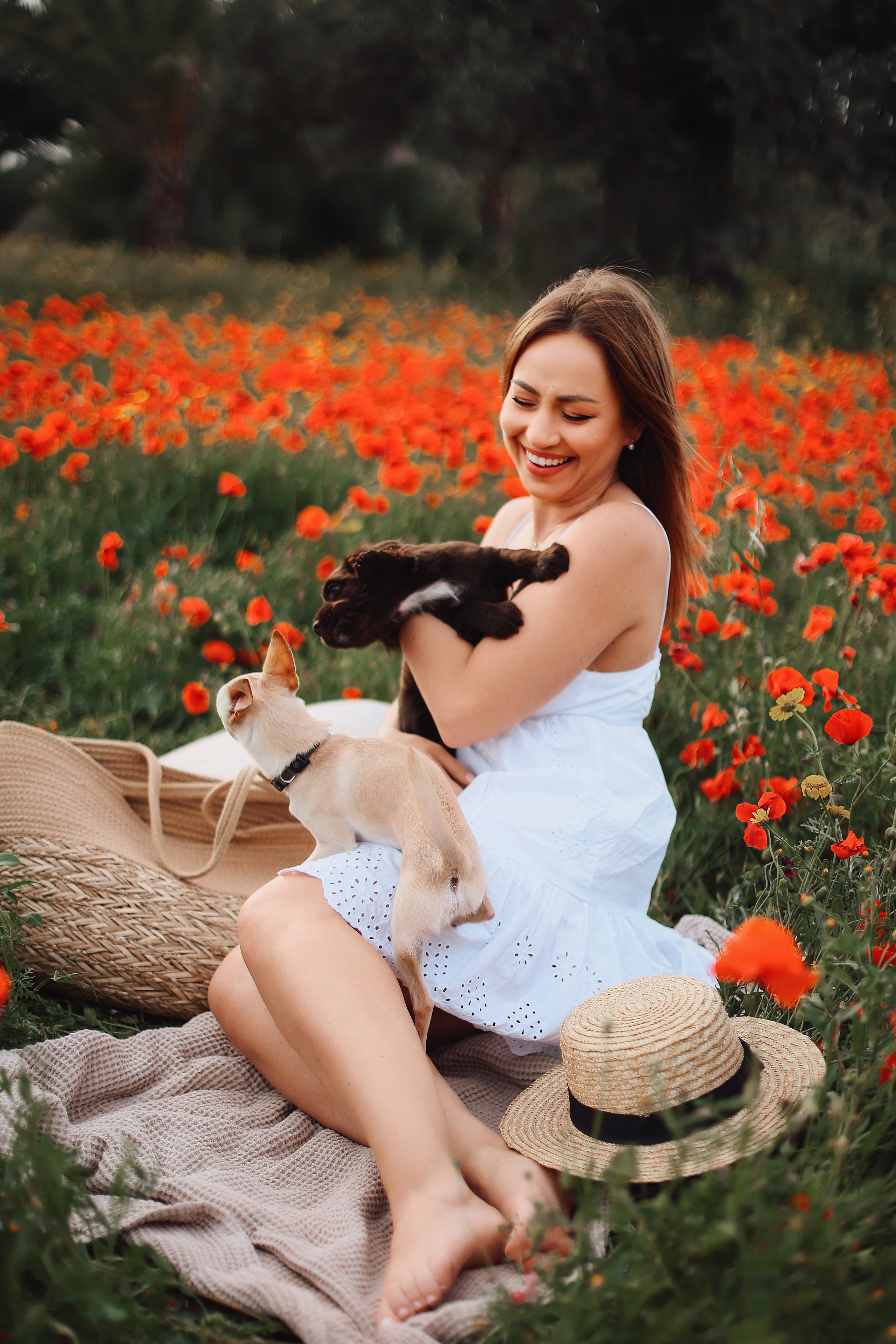 Фотосессия в маках. Апрель, 2023,. Kipriotka. Ваш фотограф на Кипре (Айя-Напа, Протарас)