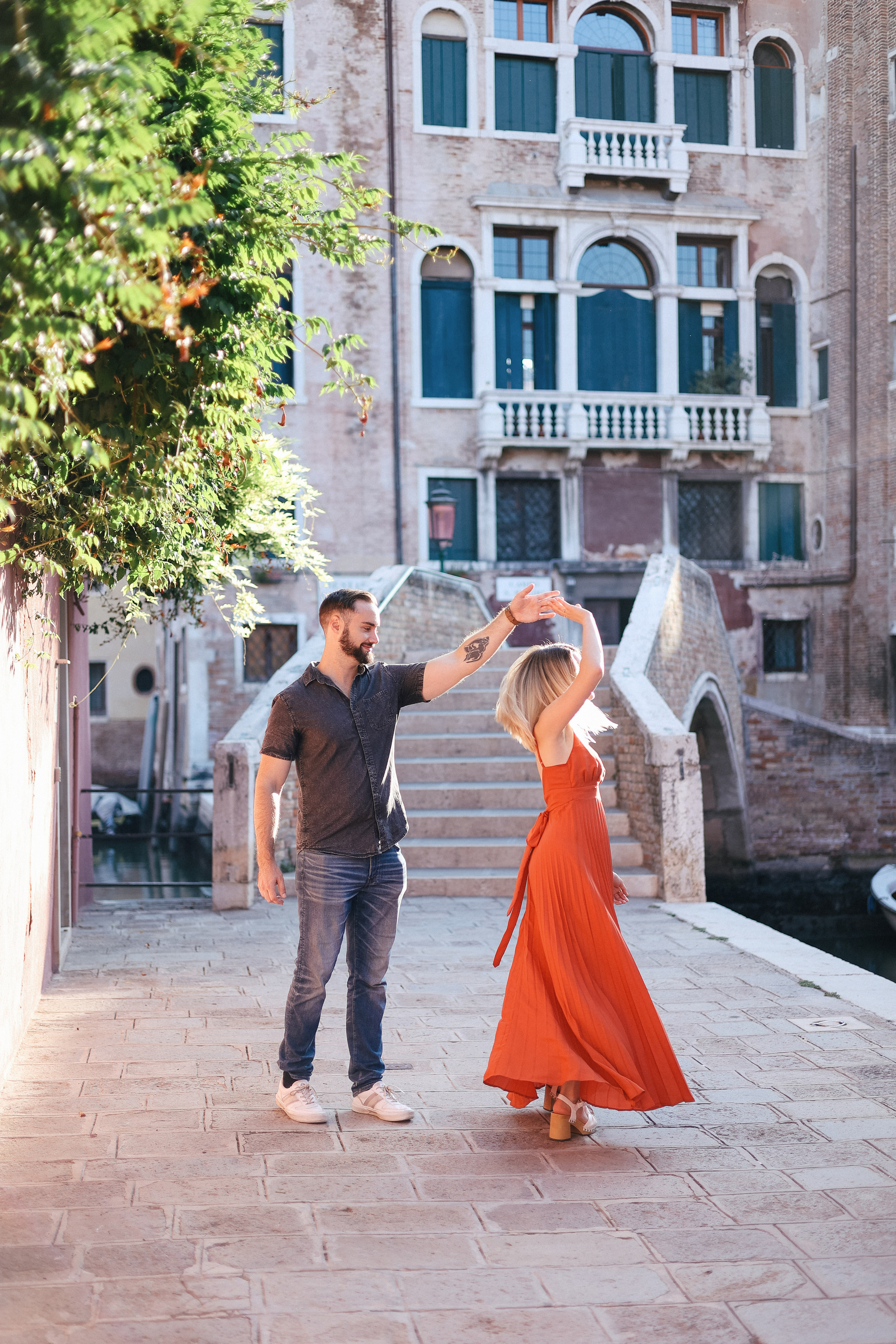 Love story in Venice