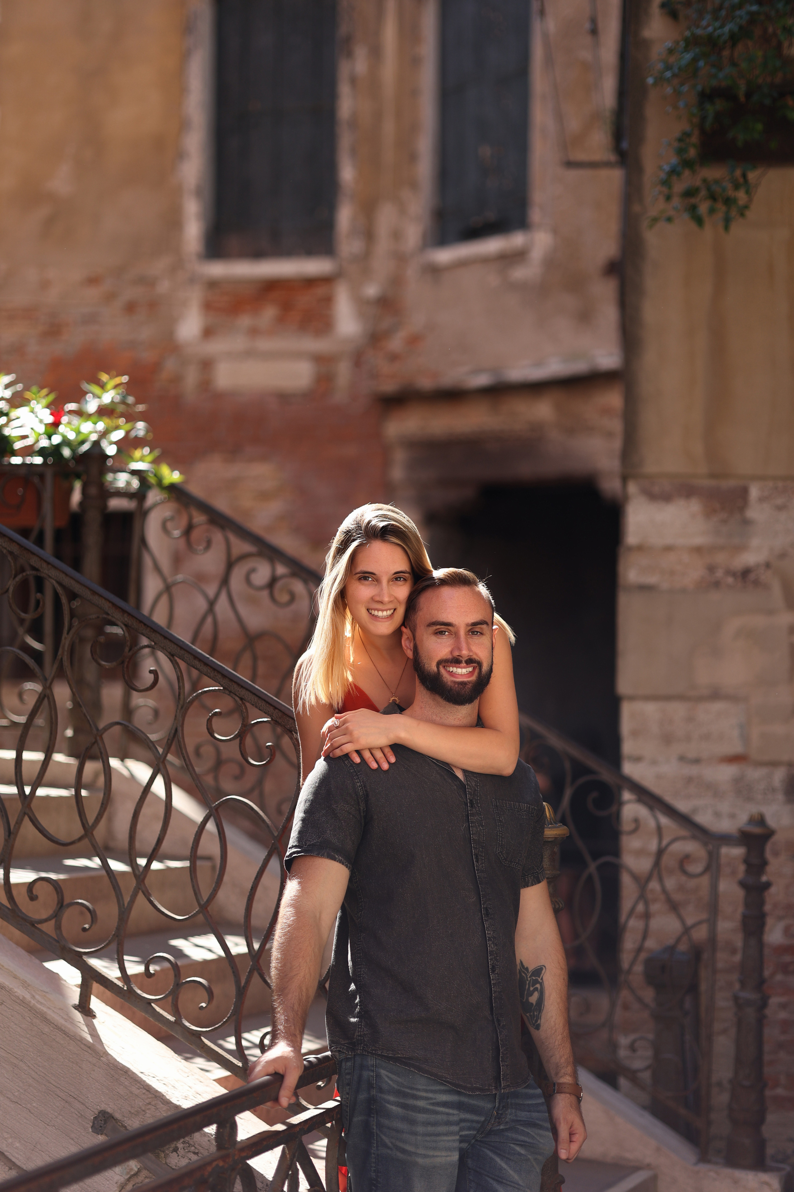 Romantic photo shoot in Venice. Photographer in Venice, Viktoria Antonova