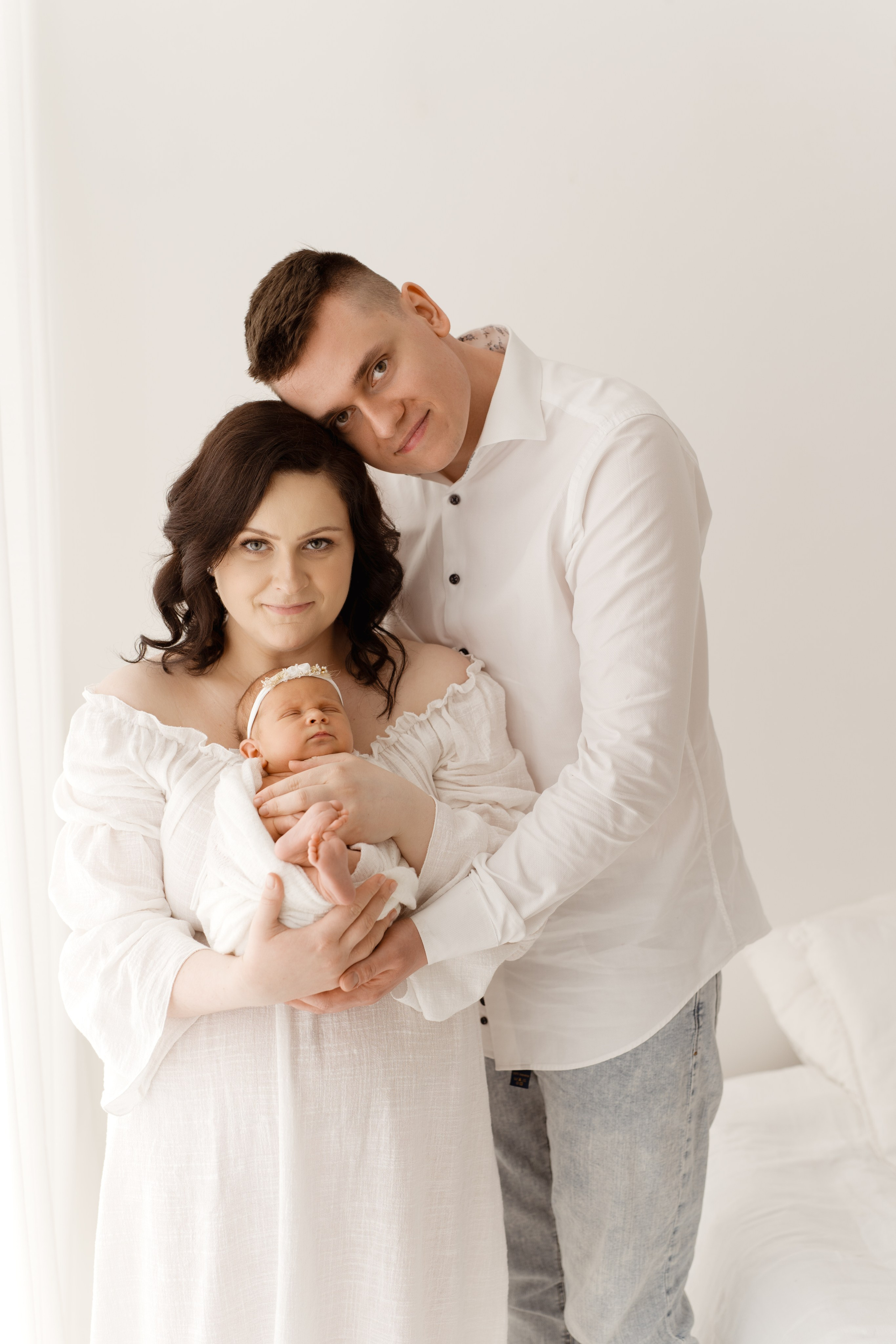 Pierwsza sesja Amelki. Fotograf Łódź - sesja ciążowa, noworodkowa, dziecięca. Studio w Łodzi