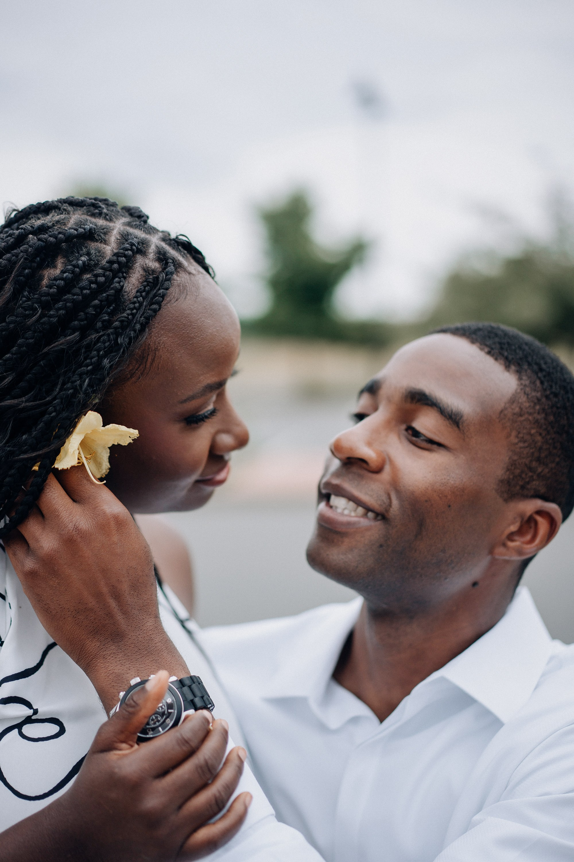 Photoshoot engagement. Portrait and wedding photographer in New York