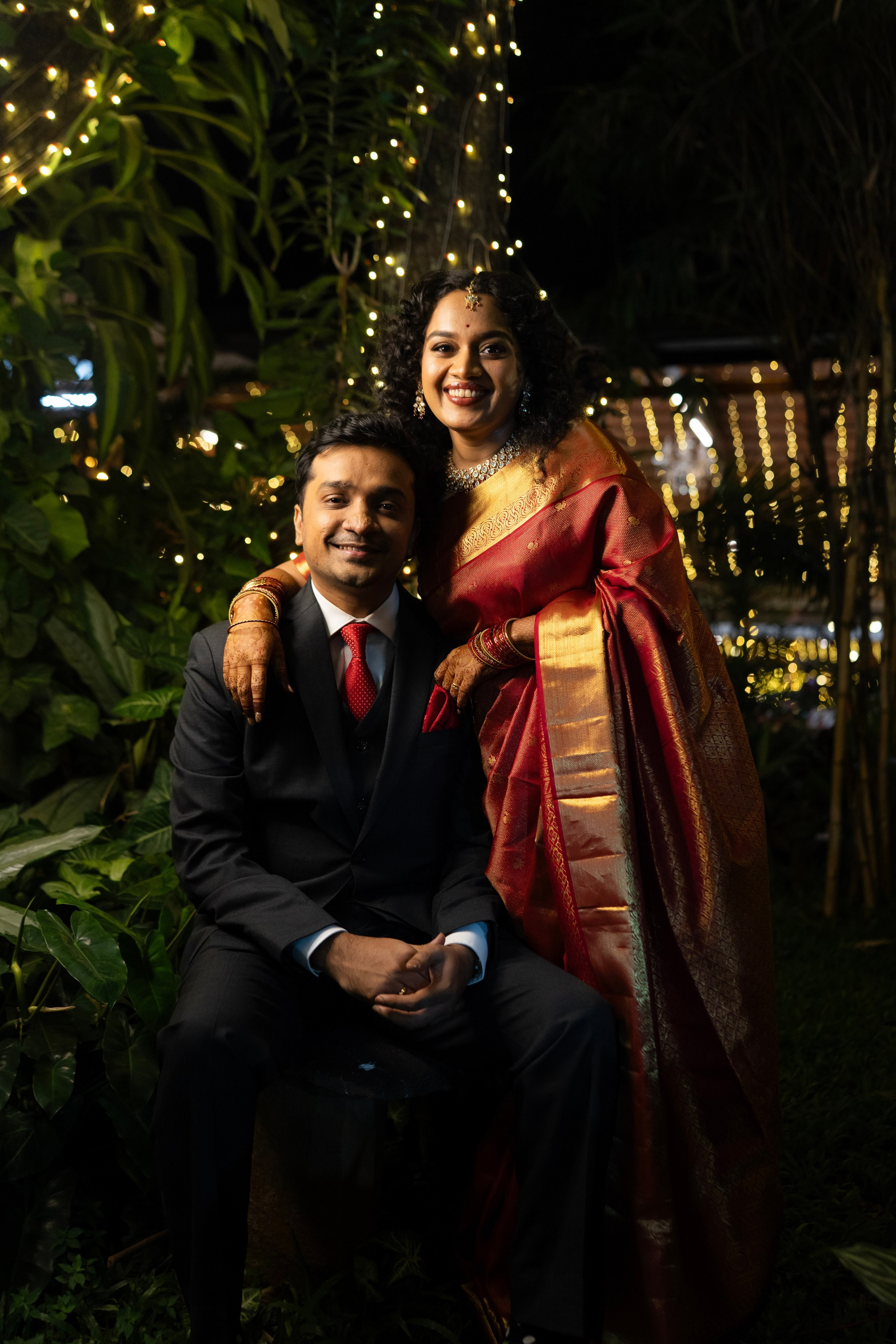 Kruthika & Akshay, Wedding at Balan Farms, Bangalore | Truly Yours