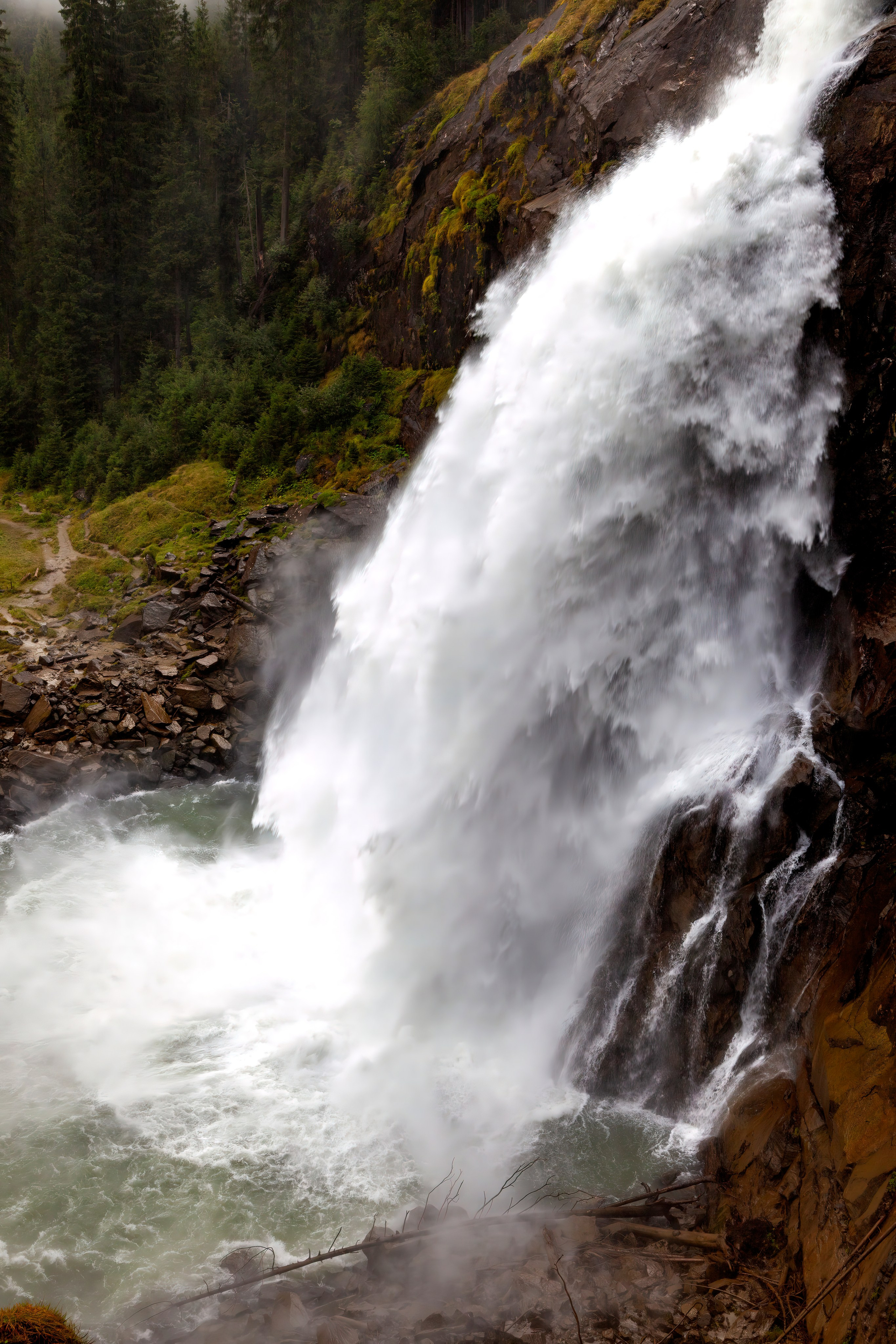 192.Krimmler Wasserfälle.Austria.17.8.2025. Путешествия в формате 360......