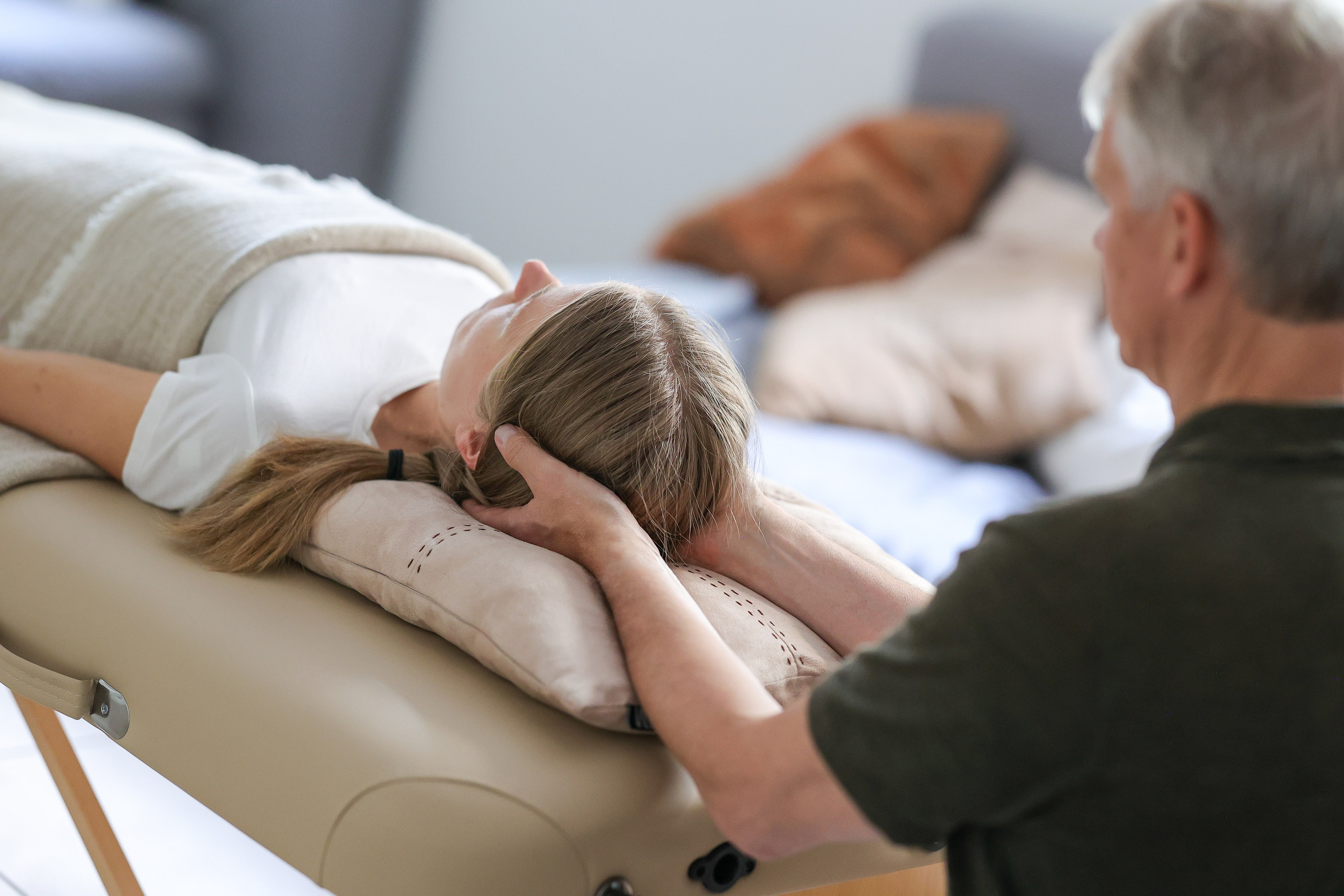 Light-Touch Therapy. Photographer Marina Gargi