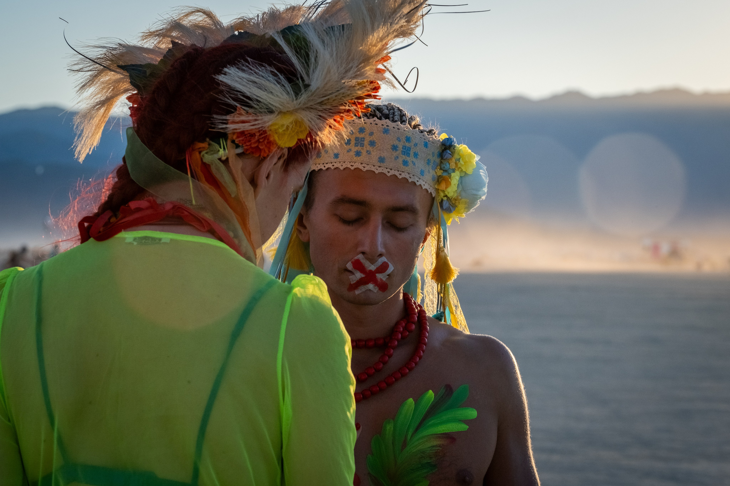 BURNING MAN 2024. Reportage concert portrait photography in the San Francisco Bay Area