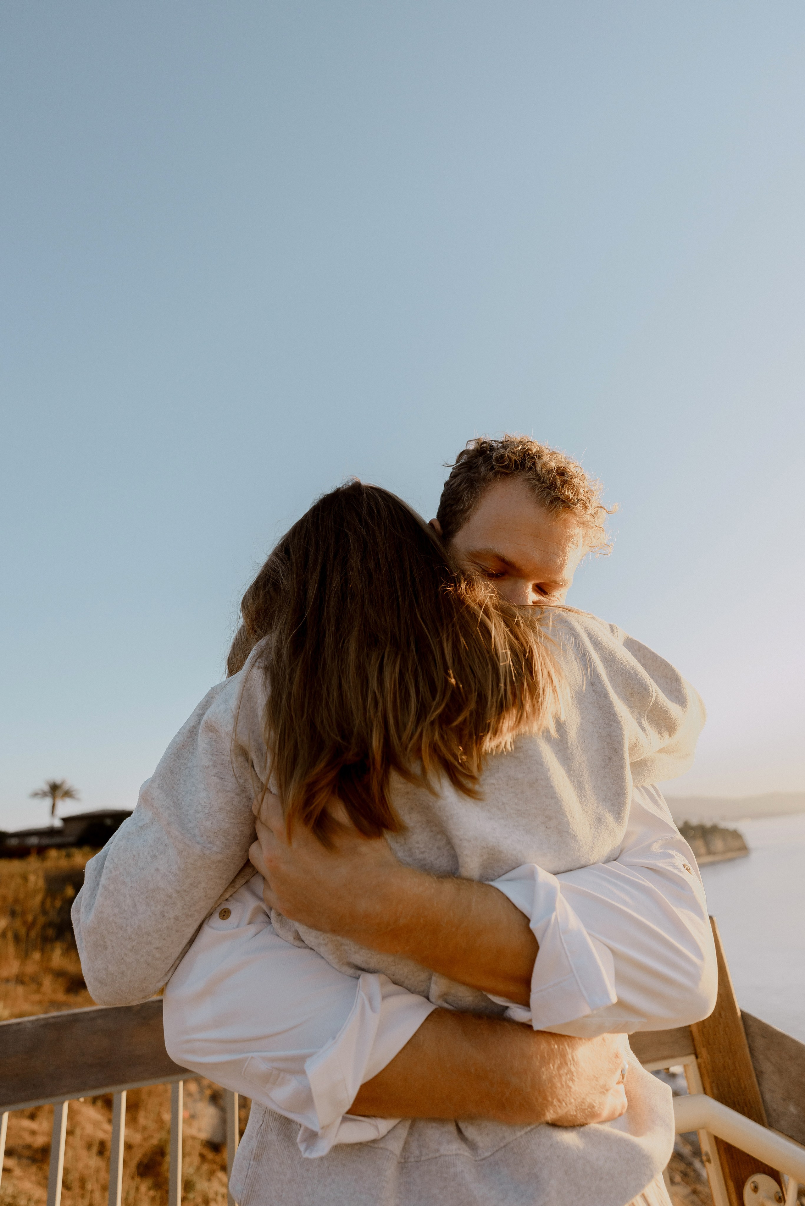 Surprise Proposal at Sunrise at Point Dume, Malibu | Taya Frank. Southern California Family and Couple Photographer