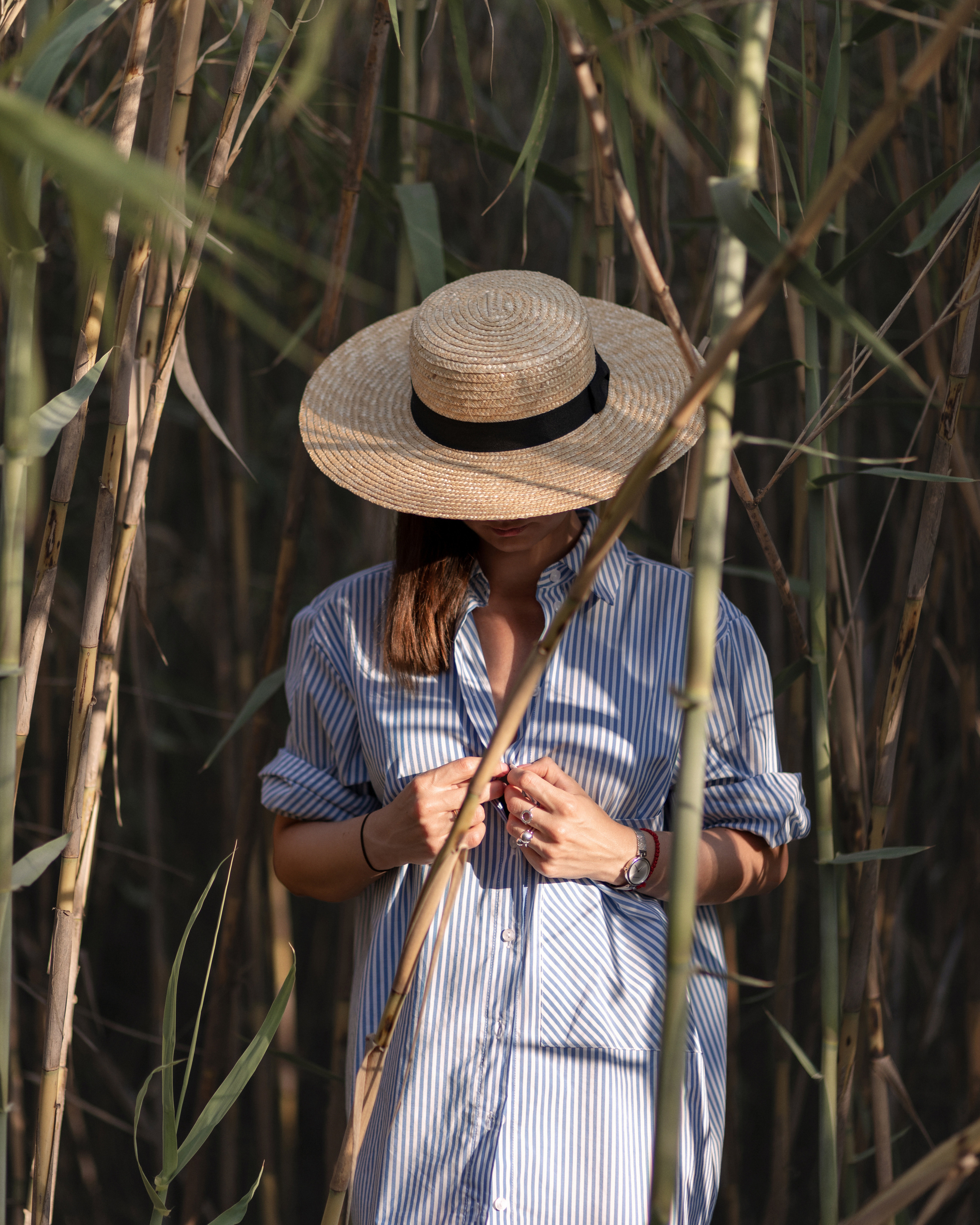 Портретная фотосессия на природе